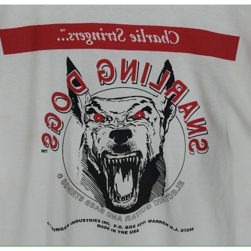 Band Tees Vintage Charlie Stringers Snarling Paddle Music Promo Shirt Size US XL / EU 56 / 4 - 4 Thumbnail