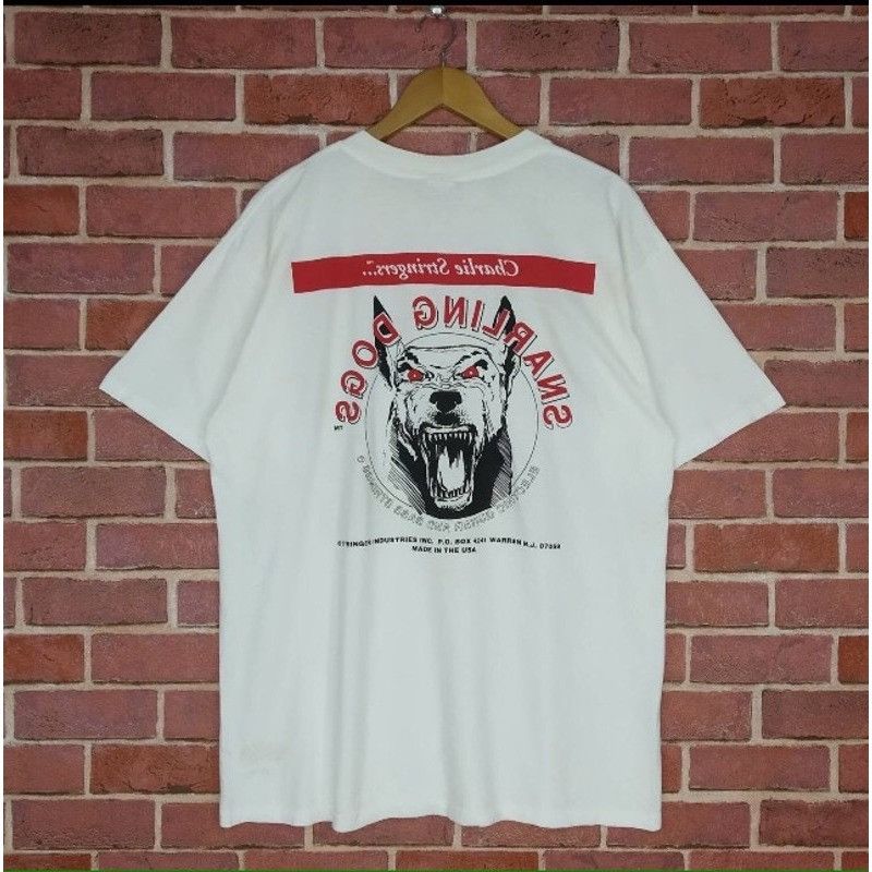 Band Tees Vintage Charlie Stringers Snarling Paddle Music Promo Shirt Size US XL / EU 56 / 4 - 2 Thumbnail