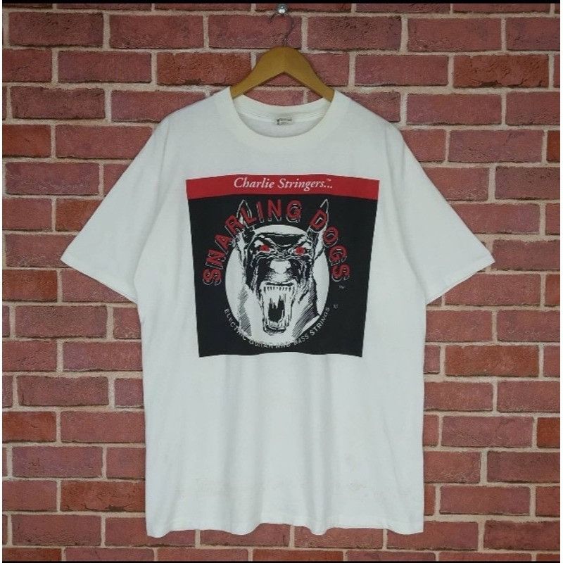 Band Tees Vintage Charlie Stringers Snarling Paddle Music Promo Shirt Size US XL / EU 56 / 4 - 1 Thumbnail