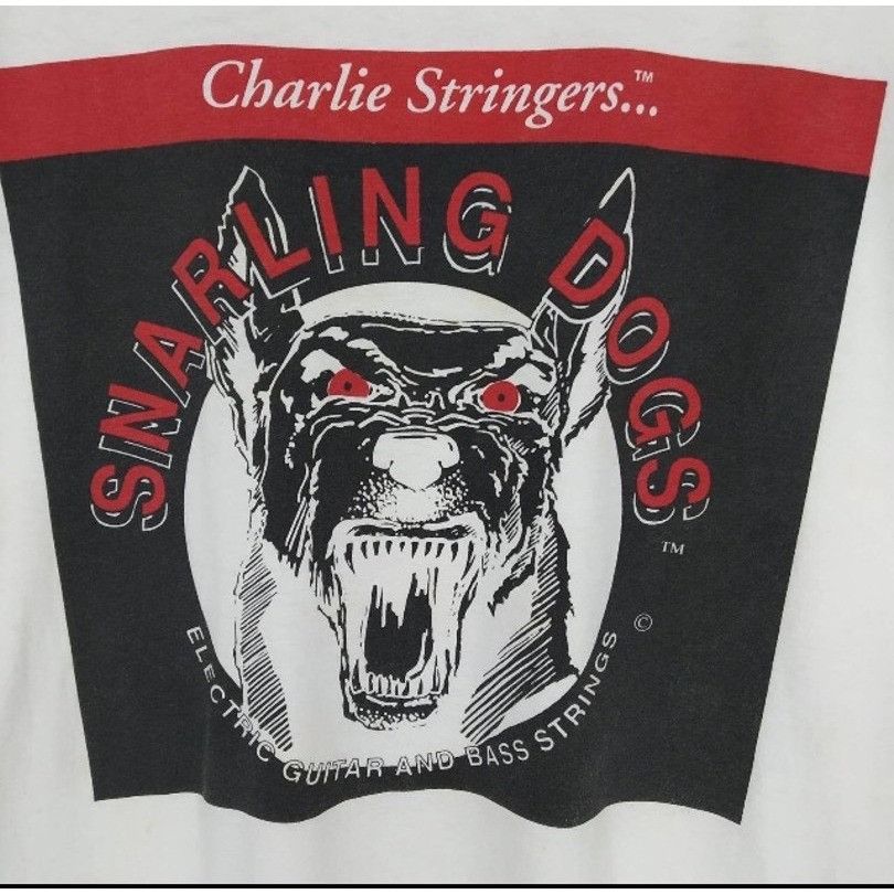 Band Tees Vintage Charlie Stringers Snarling Paddle Music Promo Shirt Size US XL / EU 56 / 4 - 3 Thumbnail