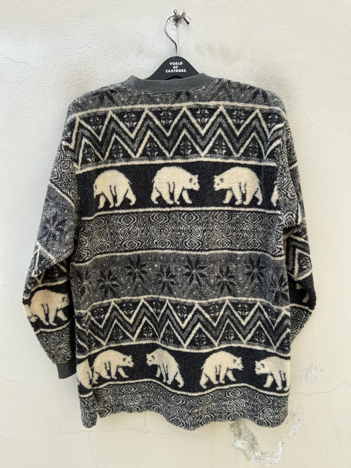 C.P. Company RARE!! Vintage 90s C.P. Company Polar Bear Fleece Sweater Size US L / EU 52-54 / 3 - 15 Thumbnail