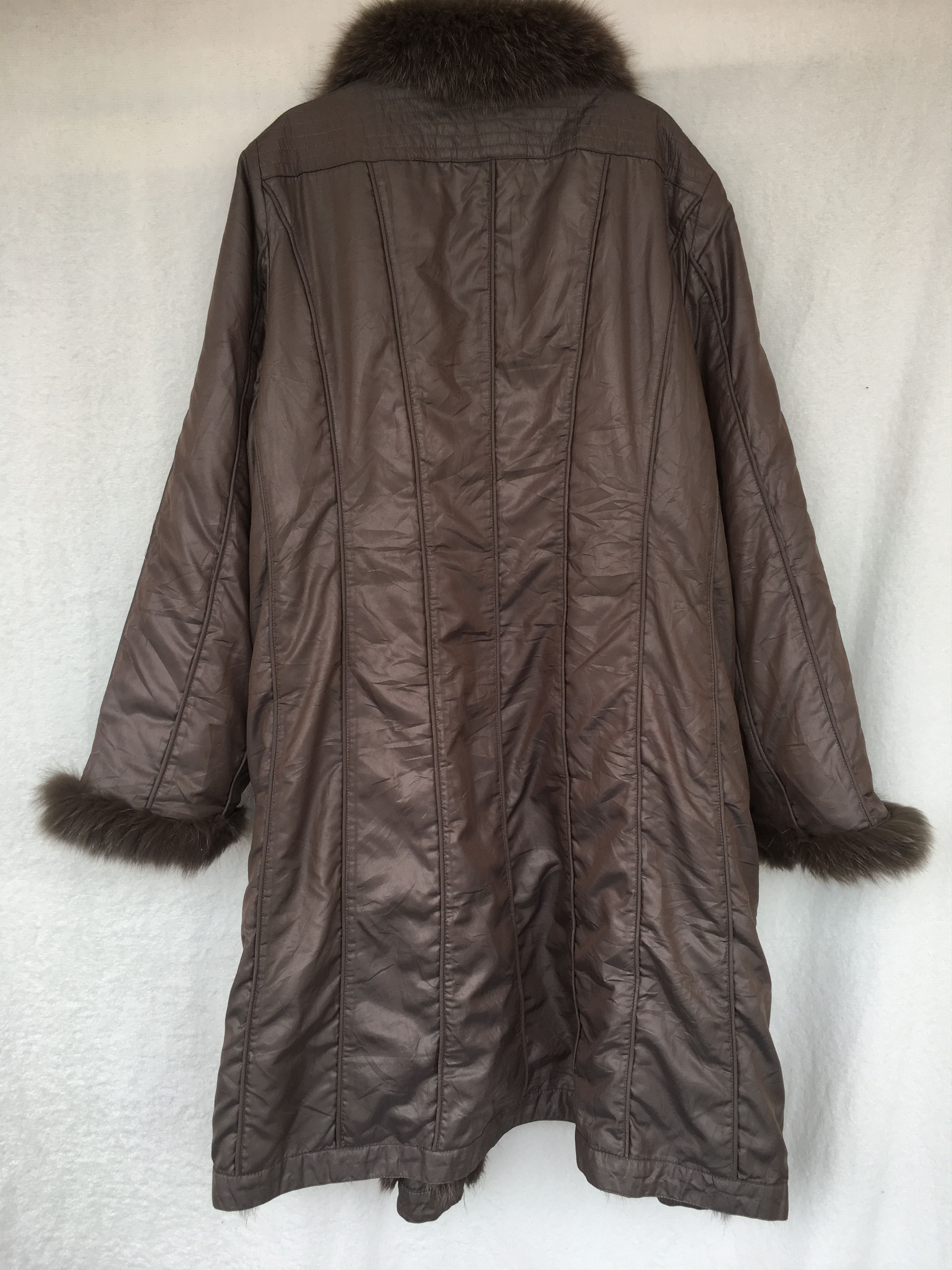Japanese Brand brown furr jacket Size US S / EU 44-46 / 1 - 7 Thumbnail