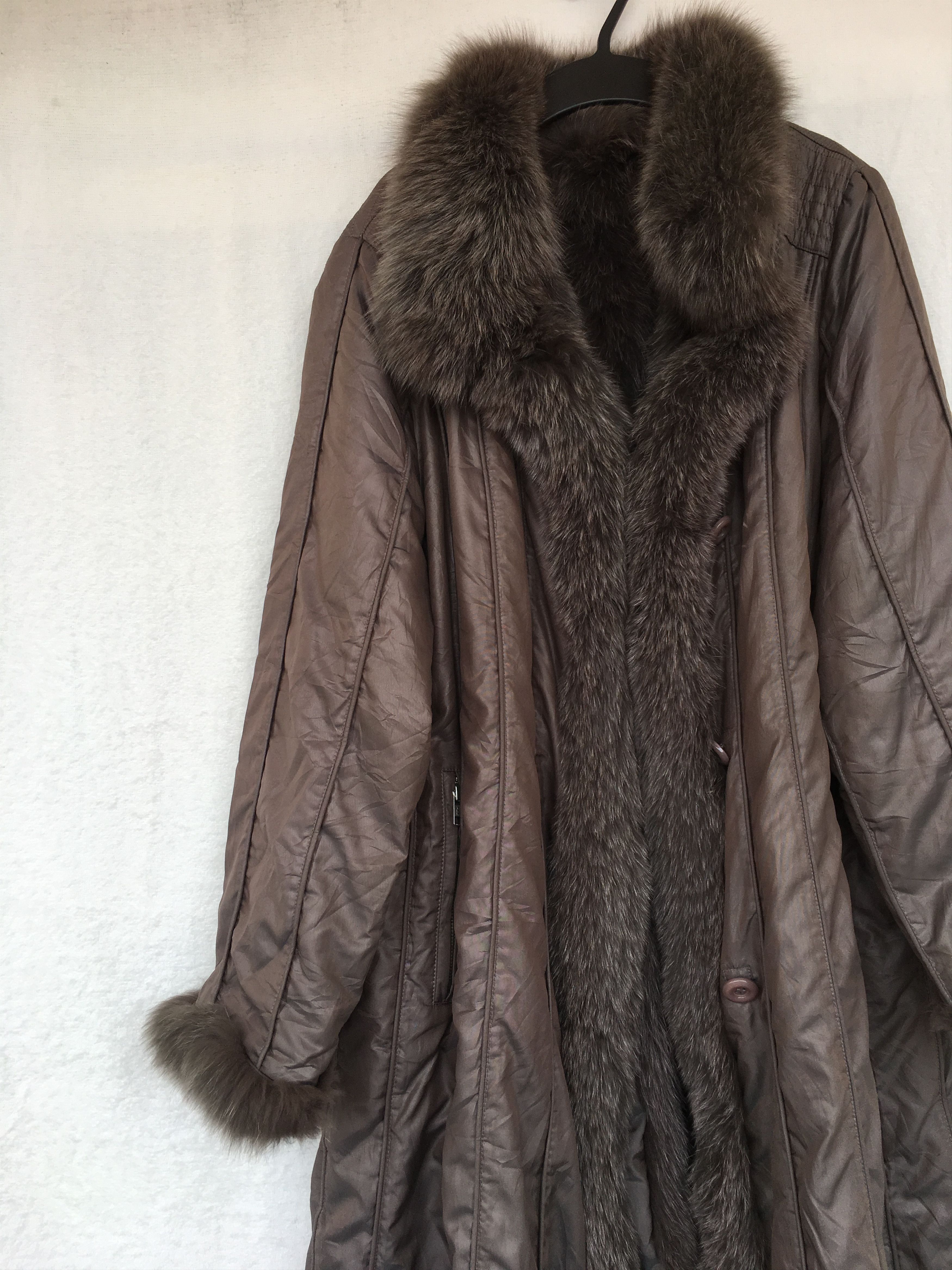 Japanese Brand brown furr jacket Size US S / EU 44-46 / 1 - 4 Thumbnail
