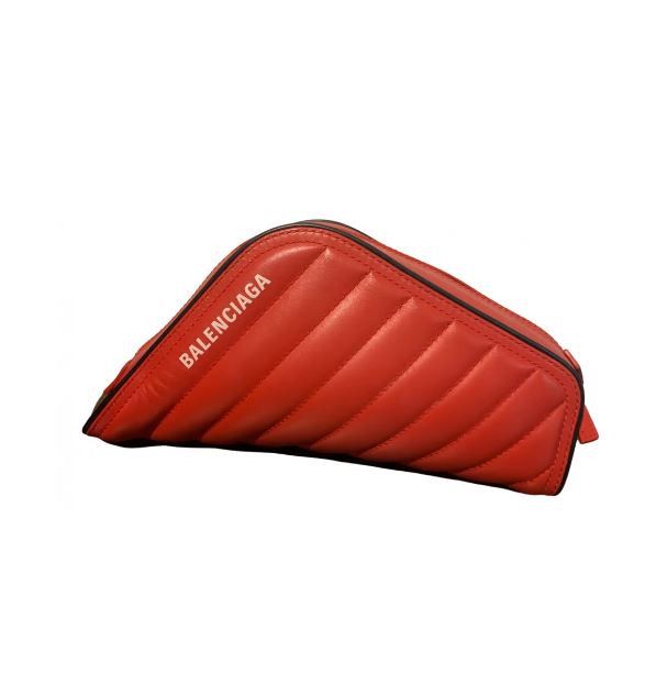 Balenciaga Authentic Balenciaga SS19 Car S runway red clutch Size ONE SIZE - 3 Thumbnail
