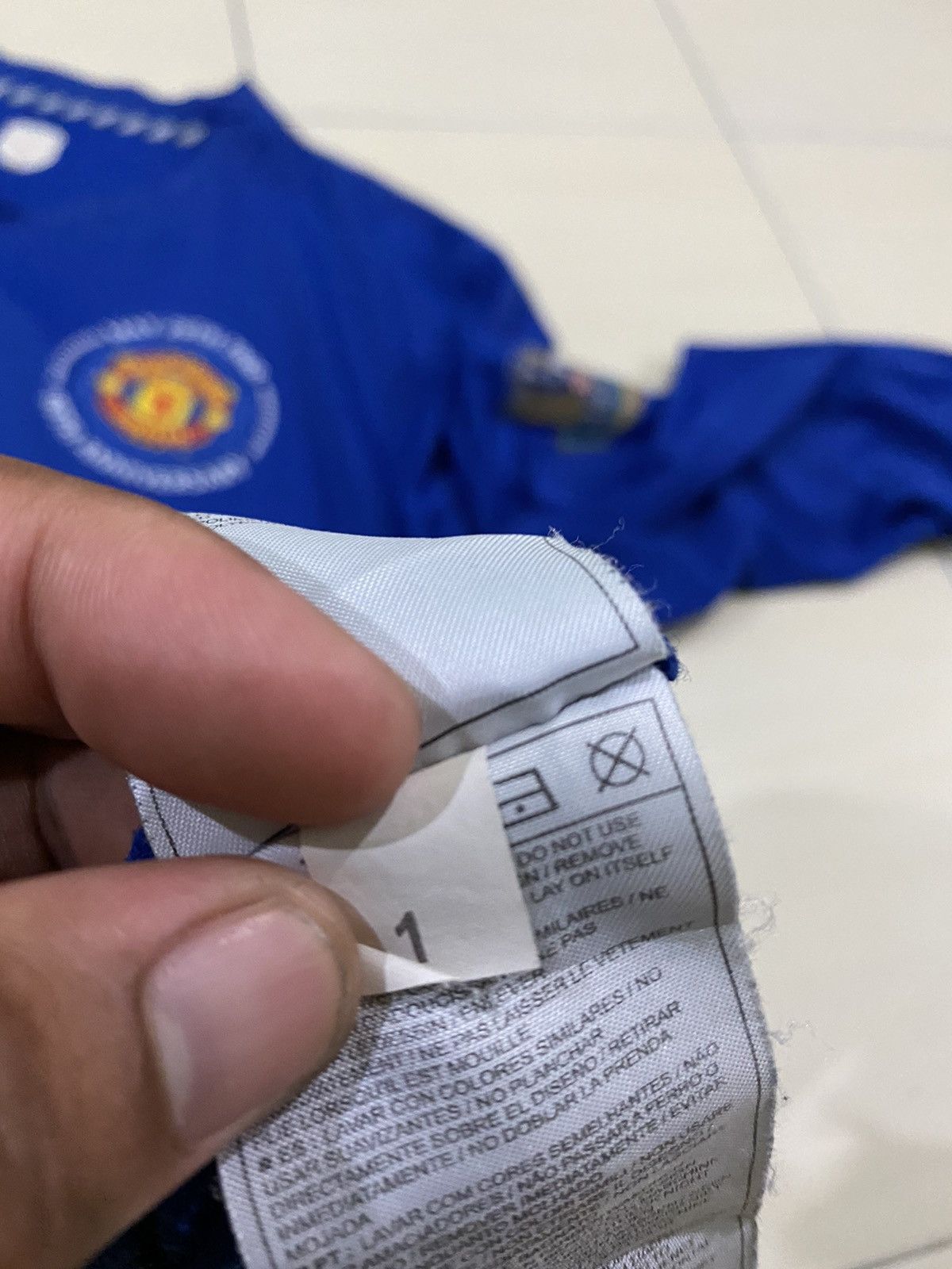 Nike Rare Manchester United 2008 third jersey longsleeve Size US XXL / EU 58 / 5 - 16 Thumbnail