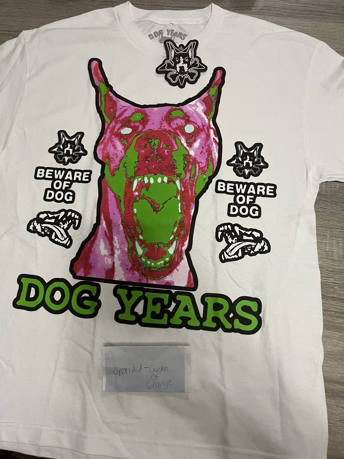City Morgue × Missing Since Thursday × Zumiez Dog Years Skate Club T Shirt Size US L / EU 52-54 / 3 - 1 Thumbnail