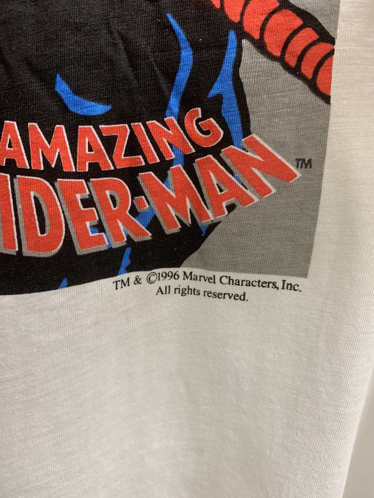 Marvel Comics × Vintage Vintage 90s Marvel Characters The Amazing Spiderman Shirts Size US M / EU 48-50 / 2 - 3 Thumbnail