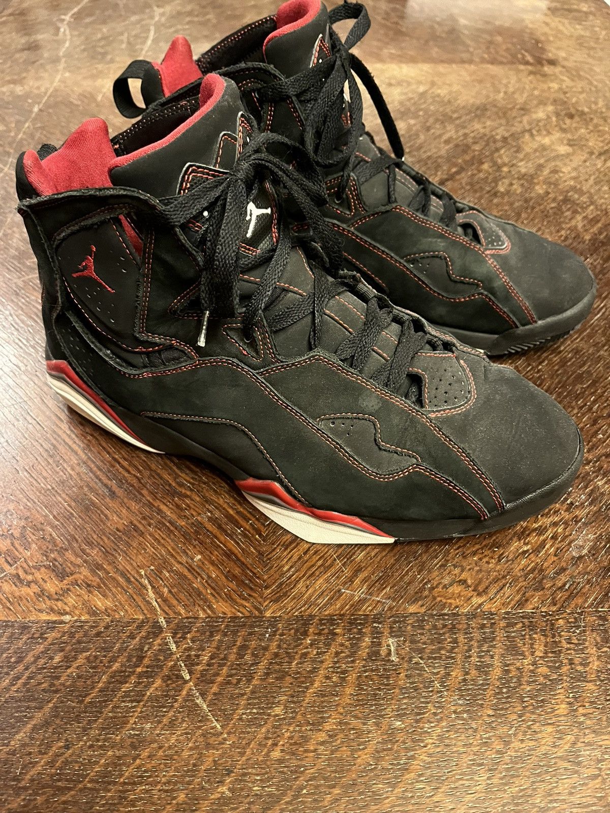 Jordan True Flight Air Jordan Red And Black Jordan 7/true Flight