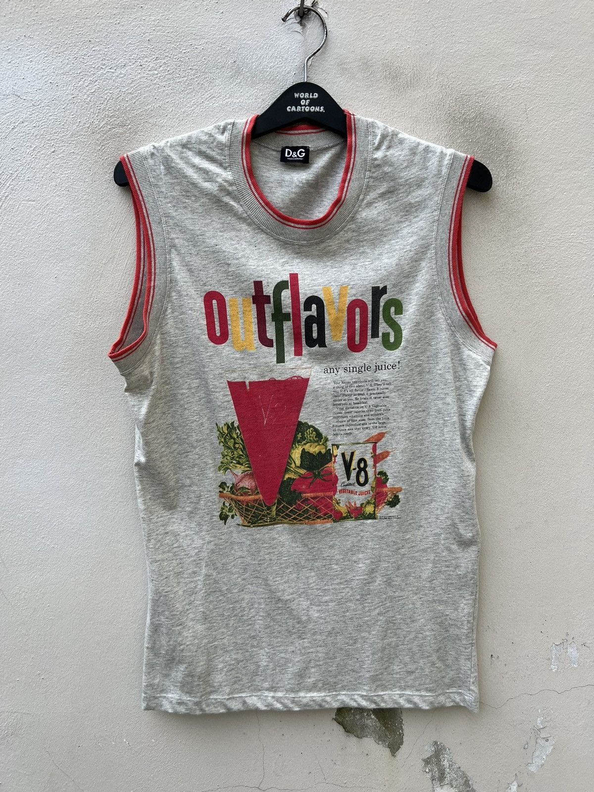 Dolce & Gabbana Vintage 2007 Dolce & Gabbana X Campbell Soup Art Sleeveless Size US S / EU 44-46 / 1 - 5 Thumbnail