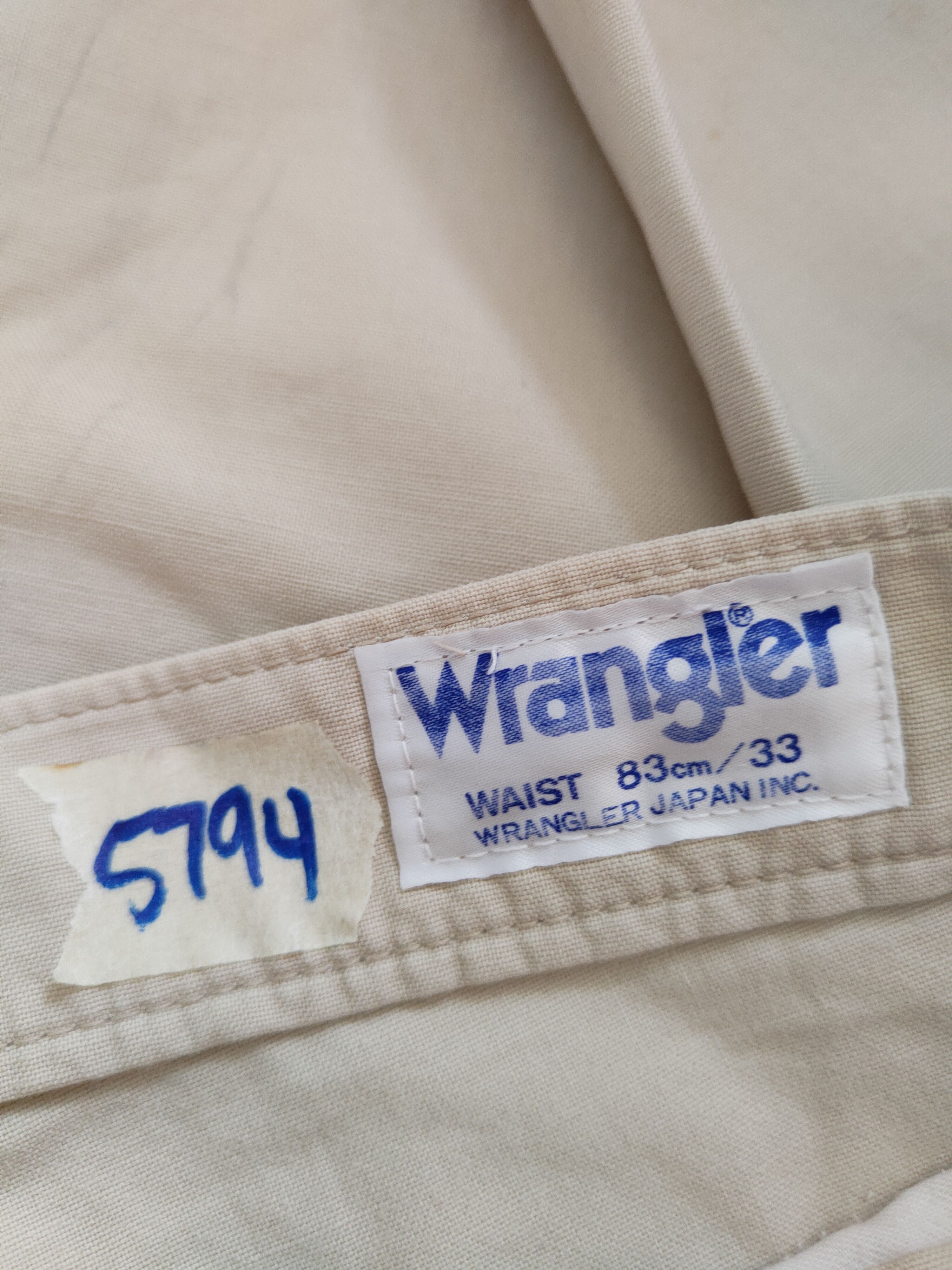 Japanese Brand × Wrangler Wrangler ® Cream Multi Pocket Tactical Cargo Pants #S519 Size US 32 / EU 48 - 14 Thumbnail