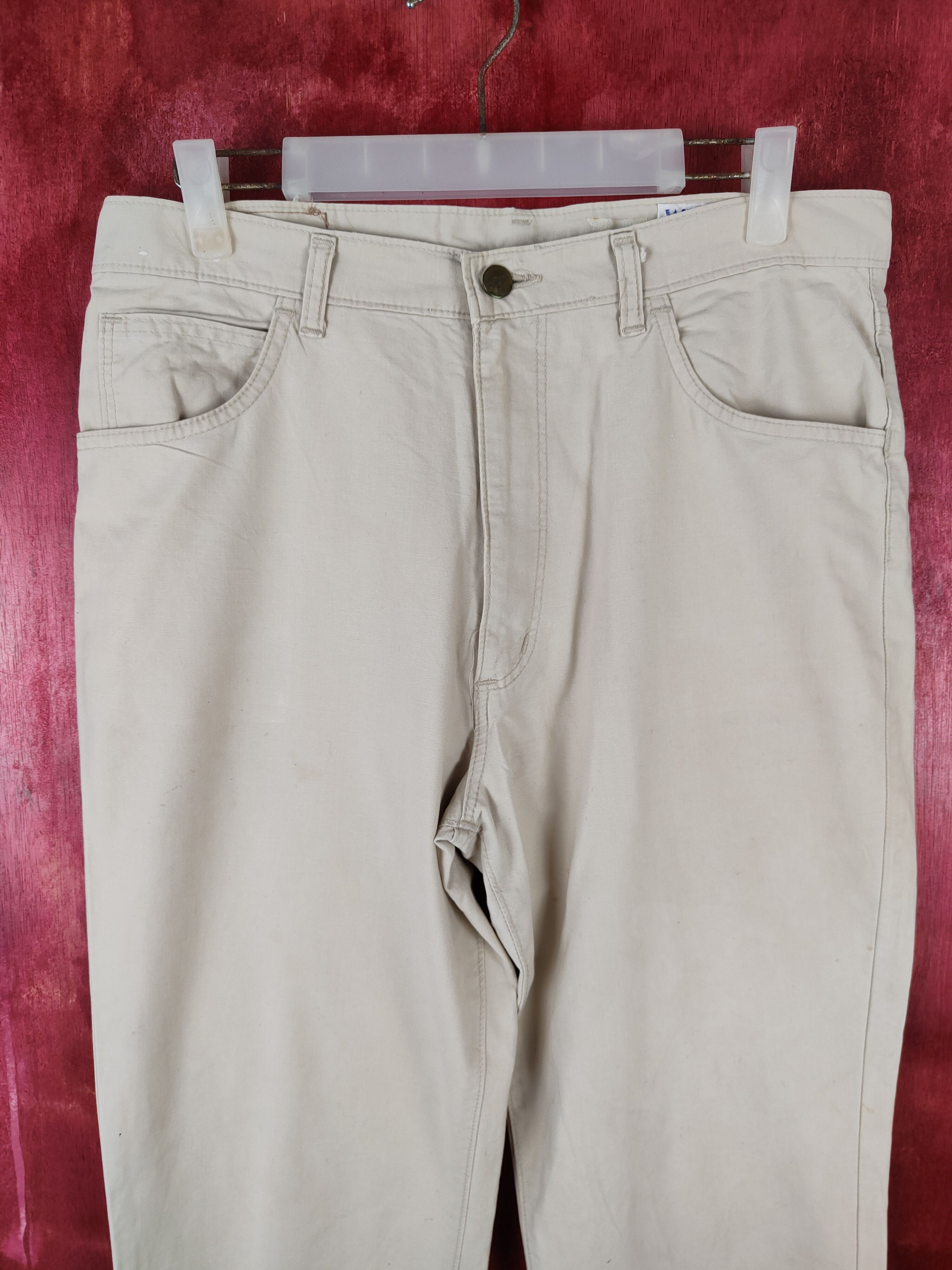 Japanese Brand × Wrangler Wrangler ® Cream Multi Pocket Tactical Cargo Pants #S519 Size US 32 / EU 48 - 2 Thumbnail