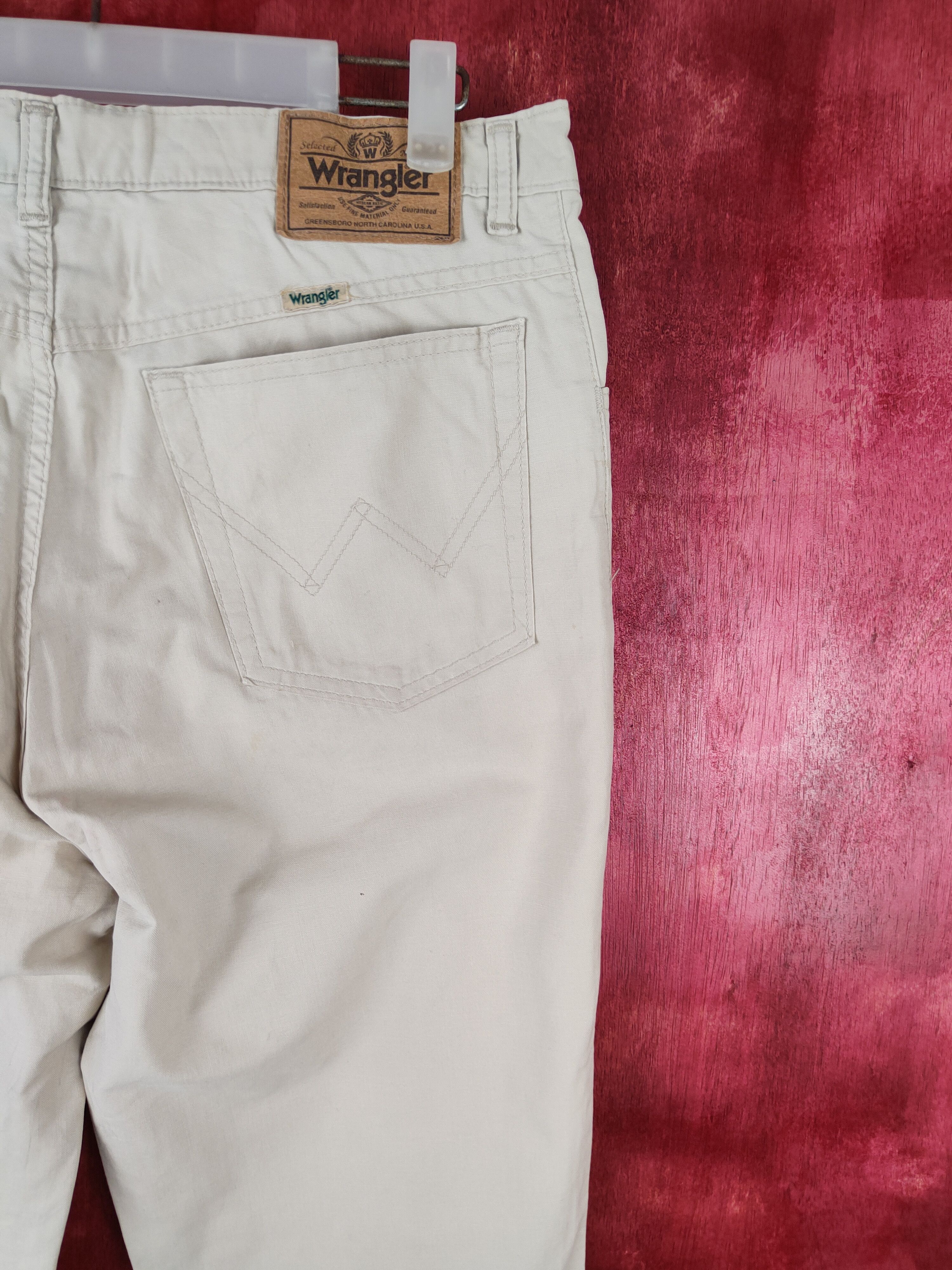 Japanese Brand × Wrangler Wrangler ® Cream Multi Pocket Tactical Cargo Pants #S519 Size US 32 / EU 48 - 11 Thumbnail