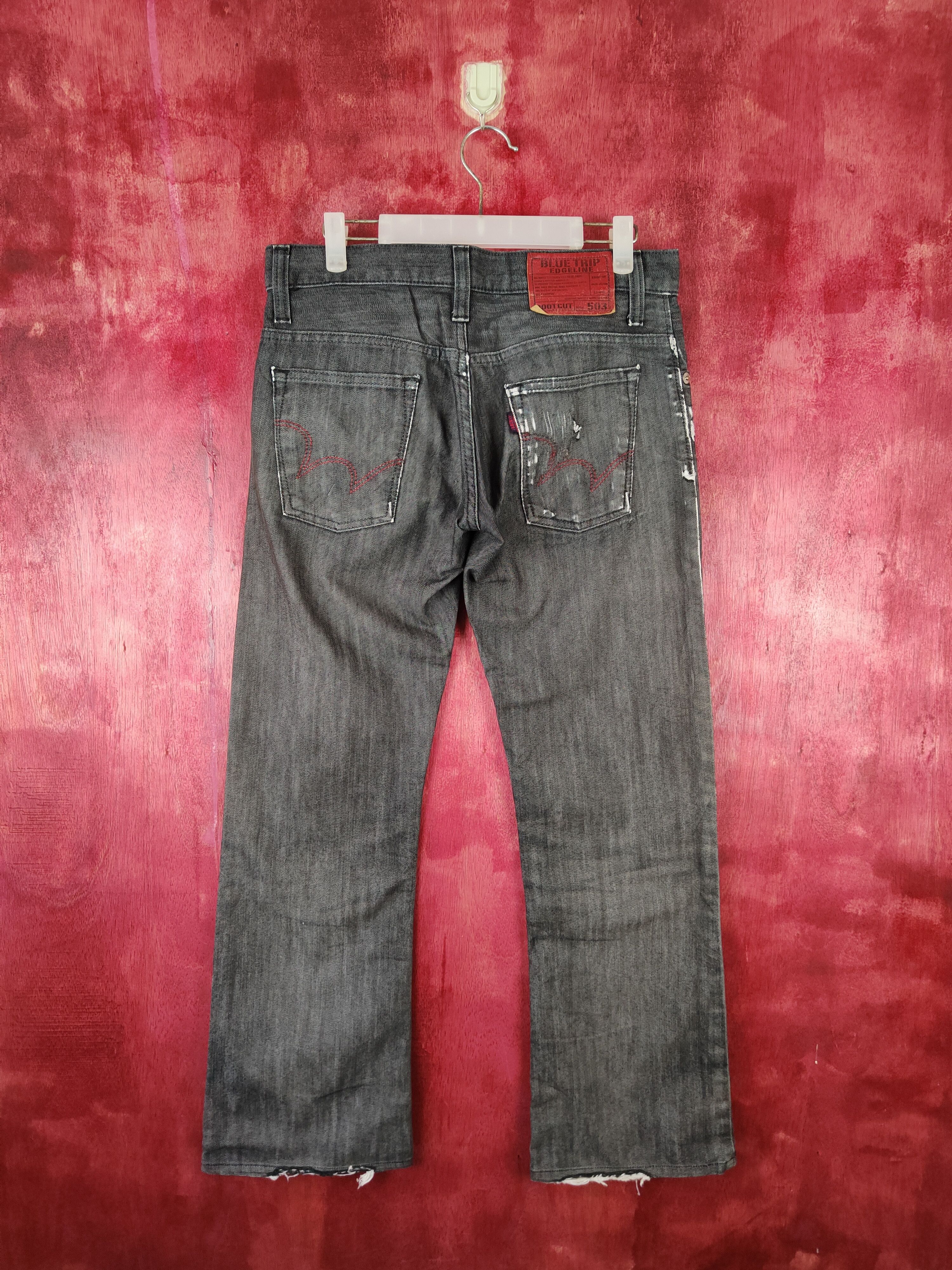 Edwin × Japanese Brand Edwin Faded Black Denim Pants #S516 Size US 30 / EU 46 - 7 Thumbnail