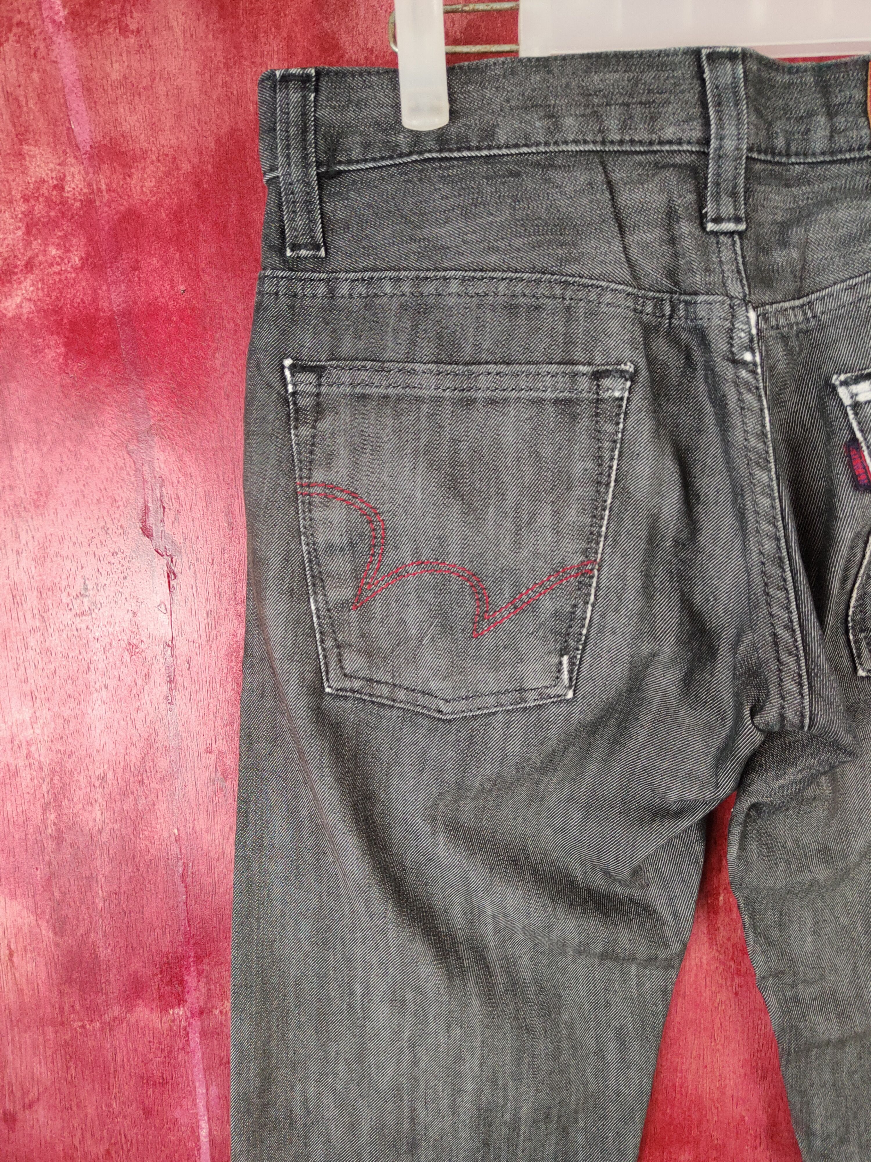Edwin × Japanese Brand Edwin Faded Black Denim Pants #S516 Size US 30 / EU 46 - 8 Thumbnail