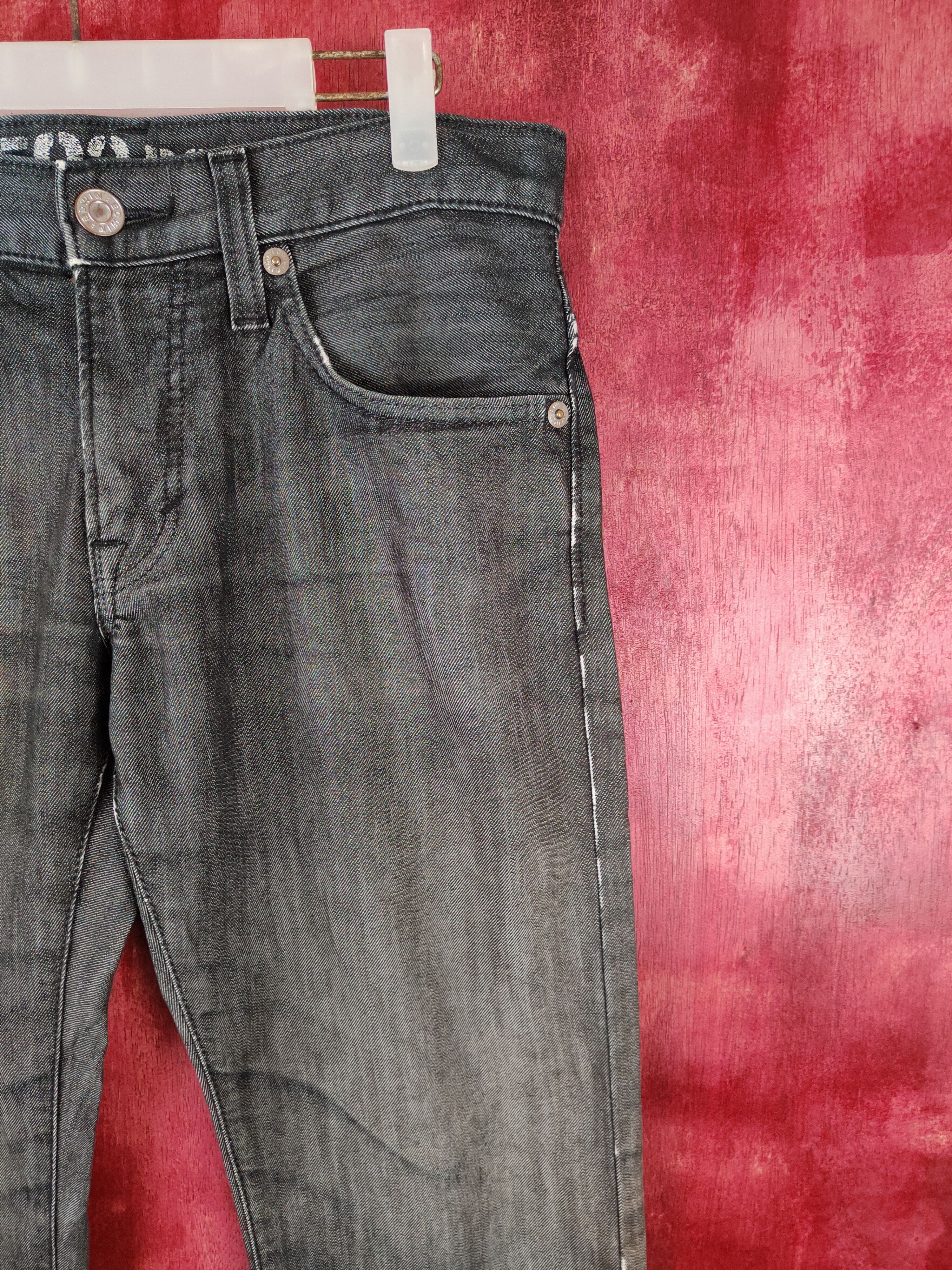 Edwin × Japanese Brand Edwin Faded Black Denim Pants #S516 Size US 30 / EU 46 - 5 Thumbnail