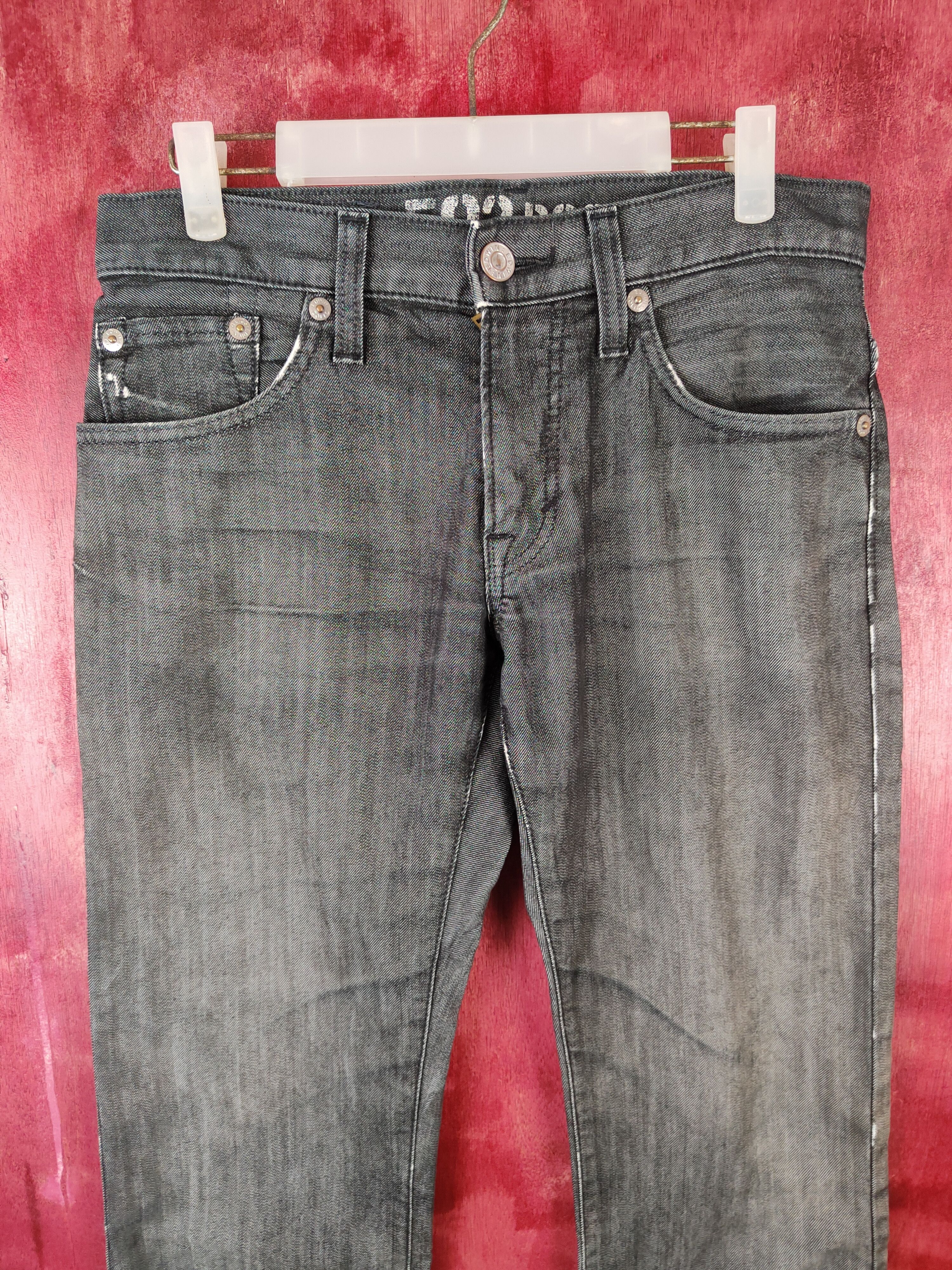 Edwin × Japanese Brand Edwin Faded Black Denim Pants #S516 Size US 30 / EU 46 - 2 Thumbnail