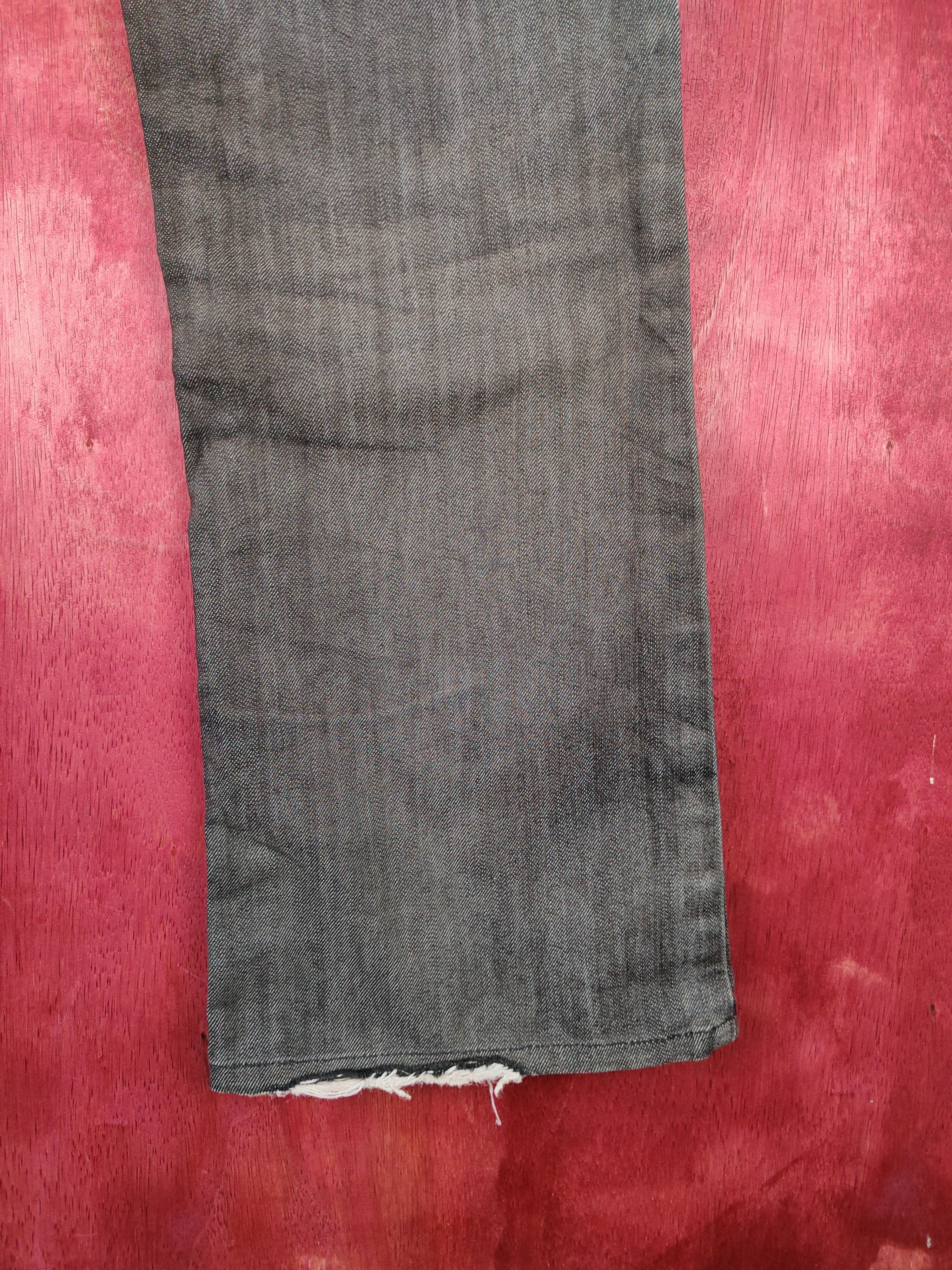 Edwin × Japanese Brand Edwin Faded Black Denim Pants #S516 Size US 30 / EU 46 - 12 Thumbnail