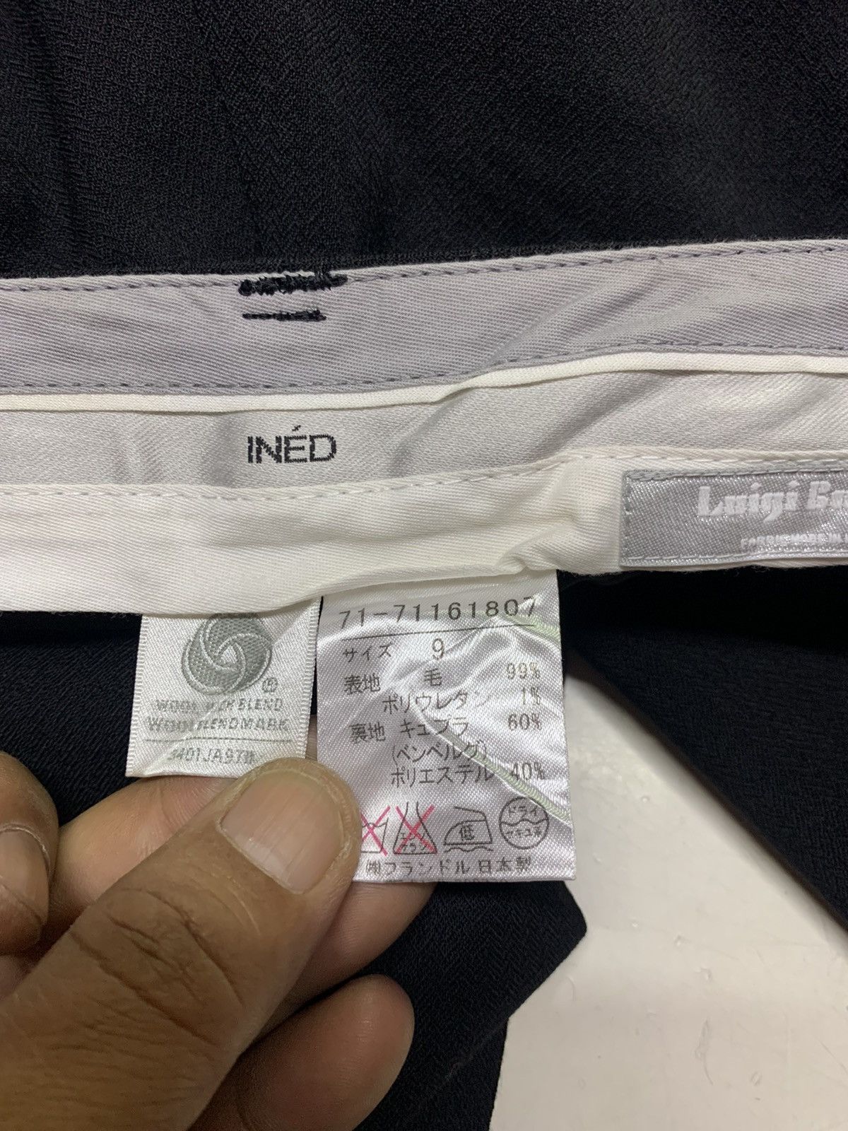 Yohji Yamamoto Ined pants Size 30" / US 8 / IT 44 - 13 Thumbnail
