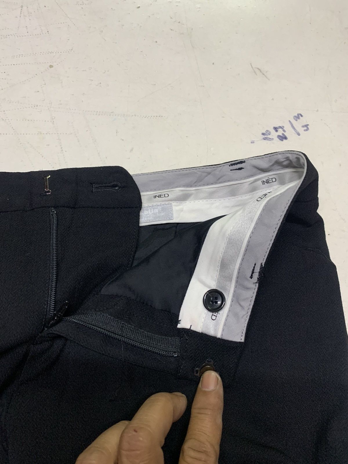 Yohji Yamamoto Ined pants Size 30" / US 8 / IT 44 - 10 Thumbnail