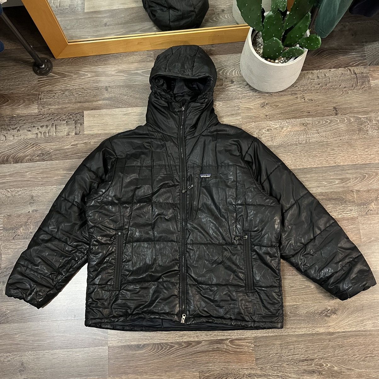 Patagonia Padded Puffer Jacket, Men's Size Small unclear black type Vintage Second Hand main image 0