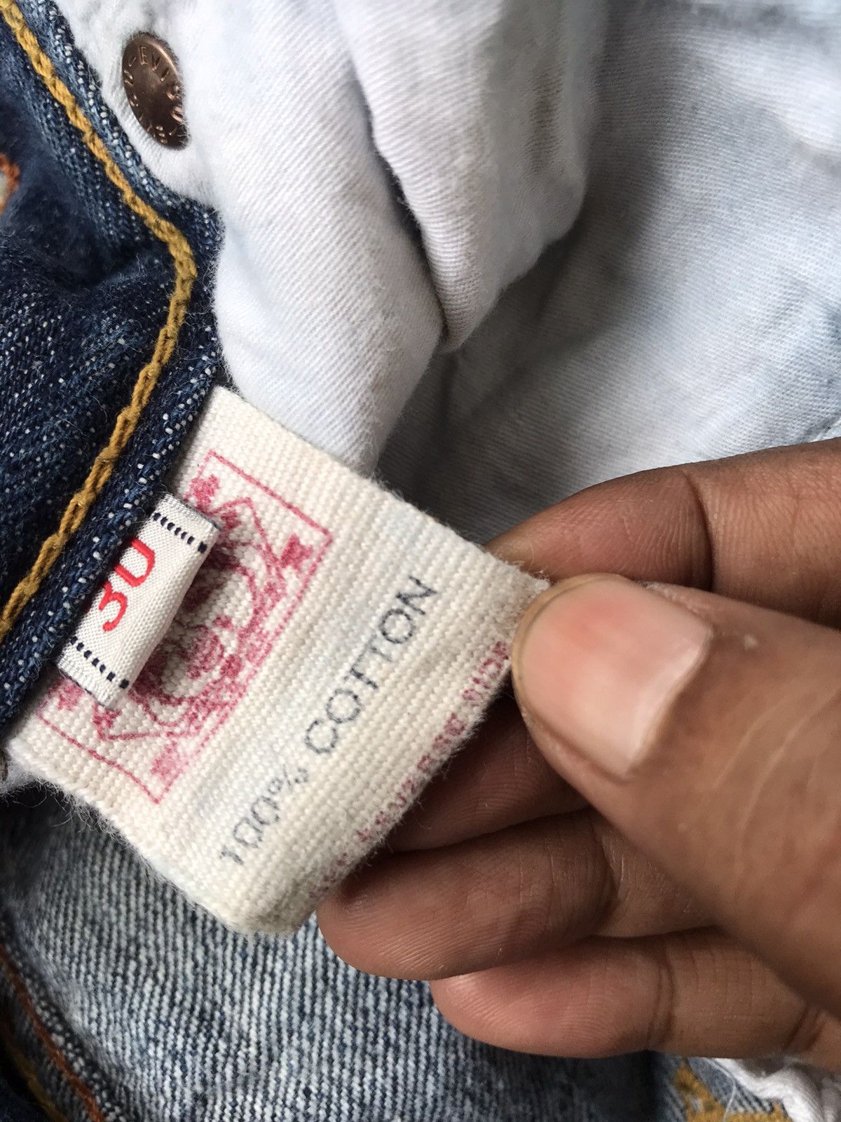 Japanese Brand Japanese Flare Custom Daicock Denim Size 30" / US 8 / IT 44 - 9 Thumbnail