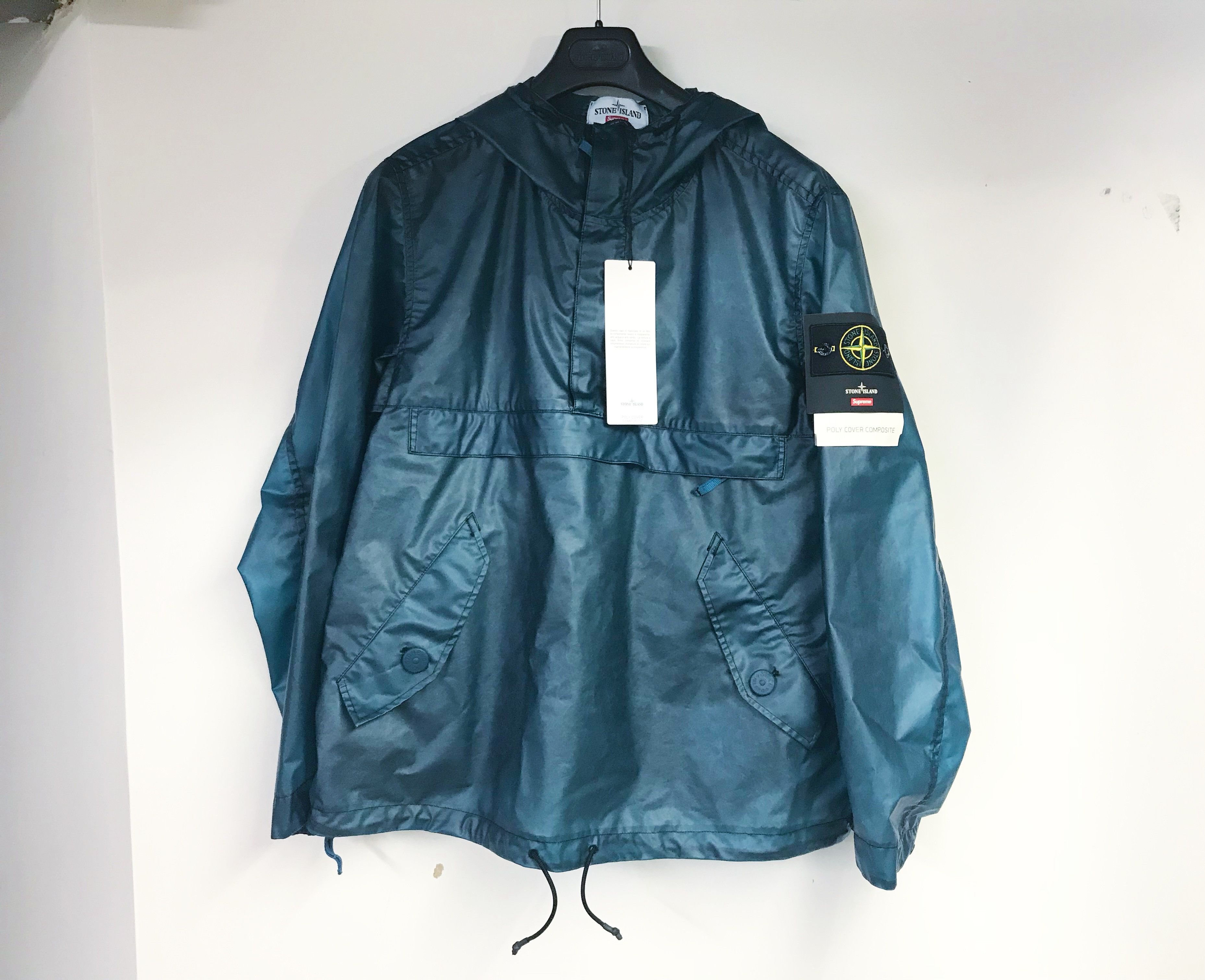 Supreme stone island cheap poly cover composite anorak