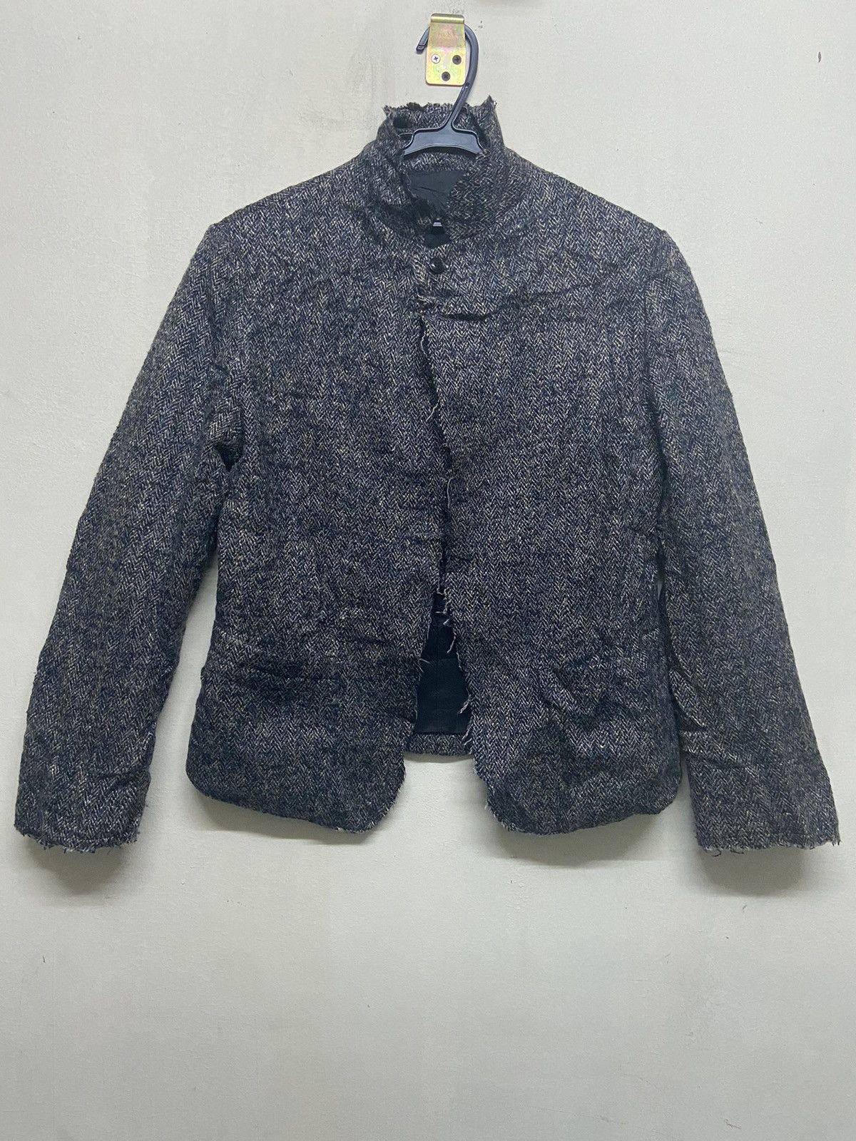 Japanese Brand 🔥FAST SALE🔥Ys by Yohji Yamamoto Wool Jacket / Coat Size US S / EU 44-46 / 1 - 1 Thumbnail