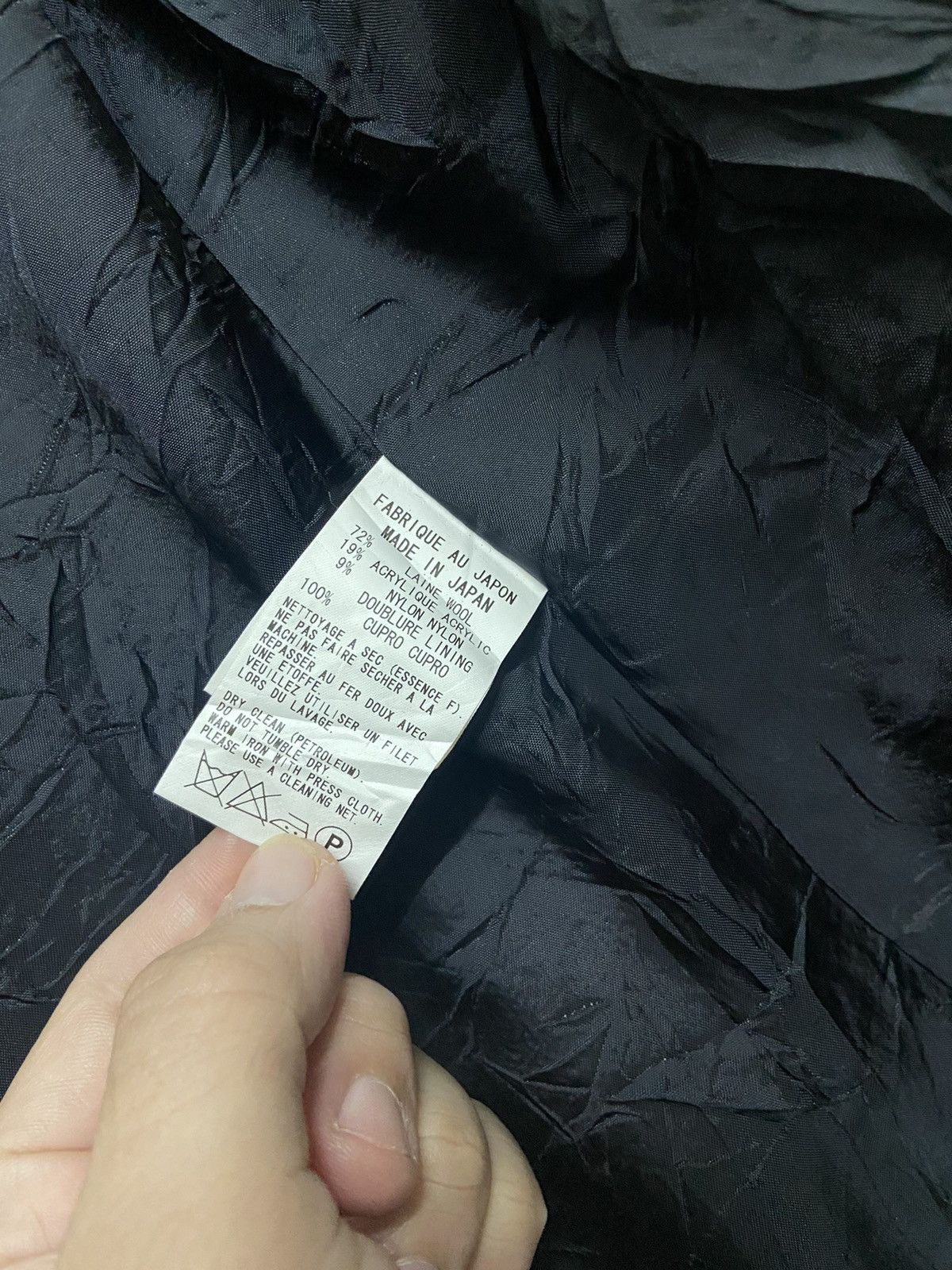 Japanese Brand 🔥FAST SALE🔥Ys by Yohji Yamamoto Wool Jacket / Coat Size US S / EU 44-46 / 1 - 14 Thumbnail