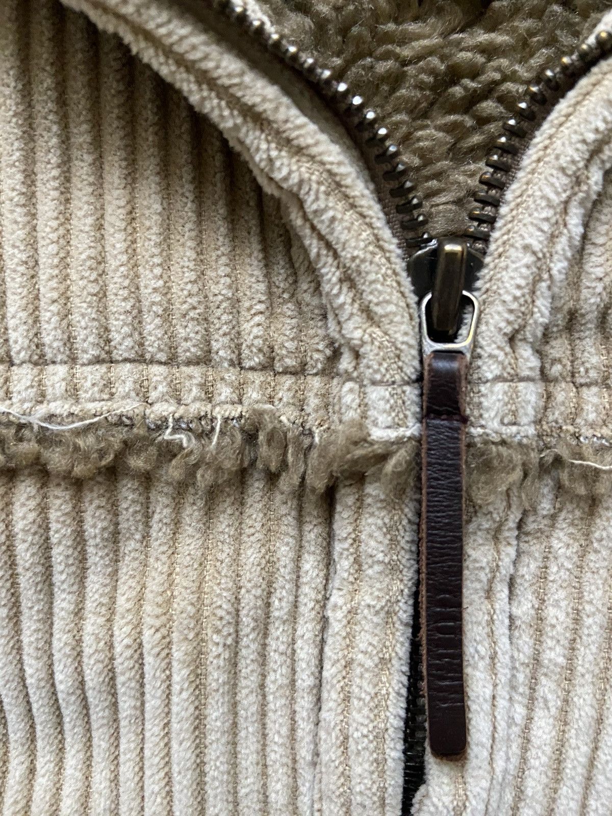 Vintage Guess Corduroy Sherpa Lined Jacket