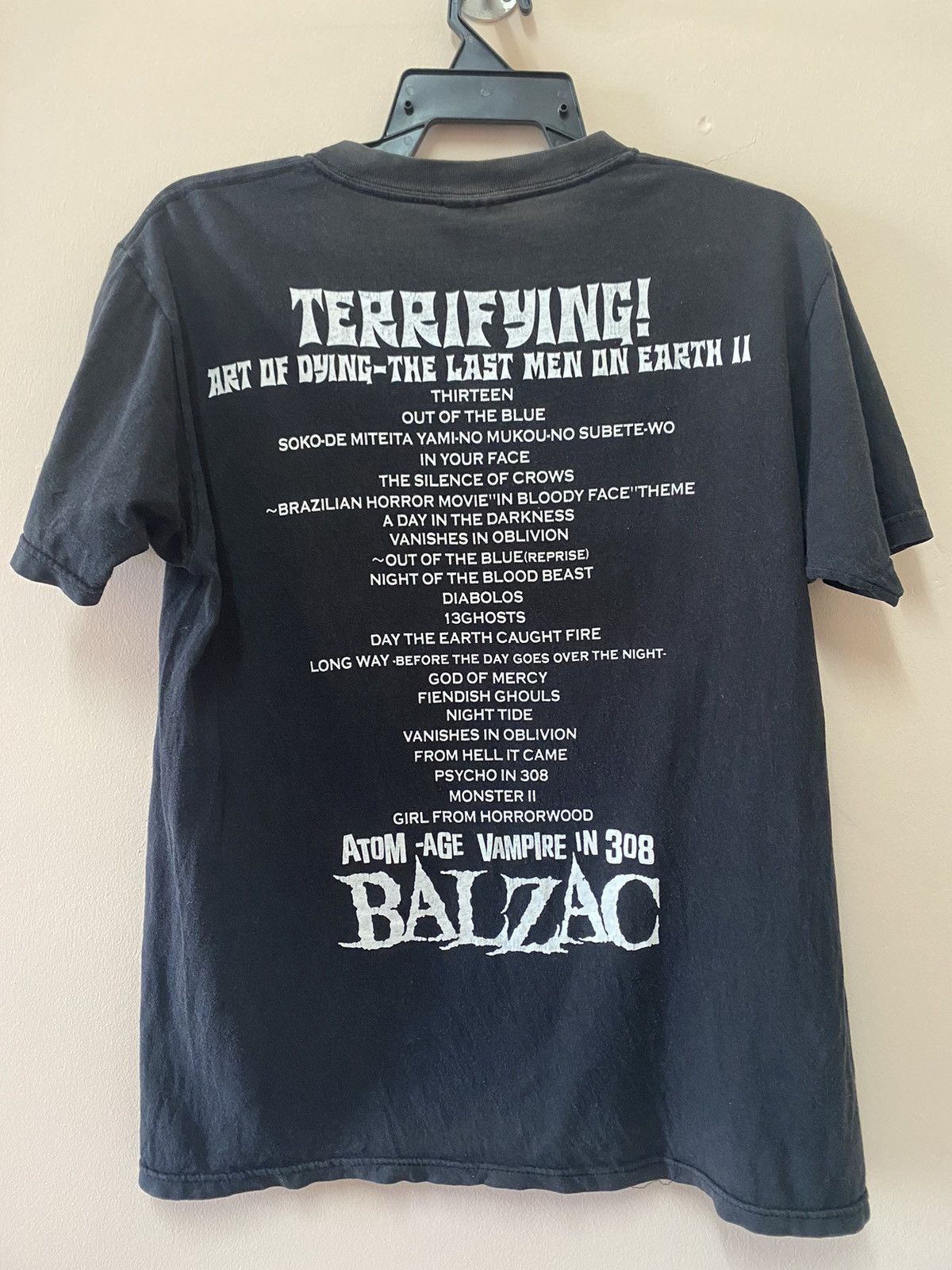 Band Tees × Japanese Brand × Vintage Vintage Balzac Atom Age Vampire In 308 Size US M / EU 48-50 / 2 - 2 Thumbnail