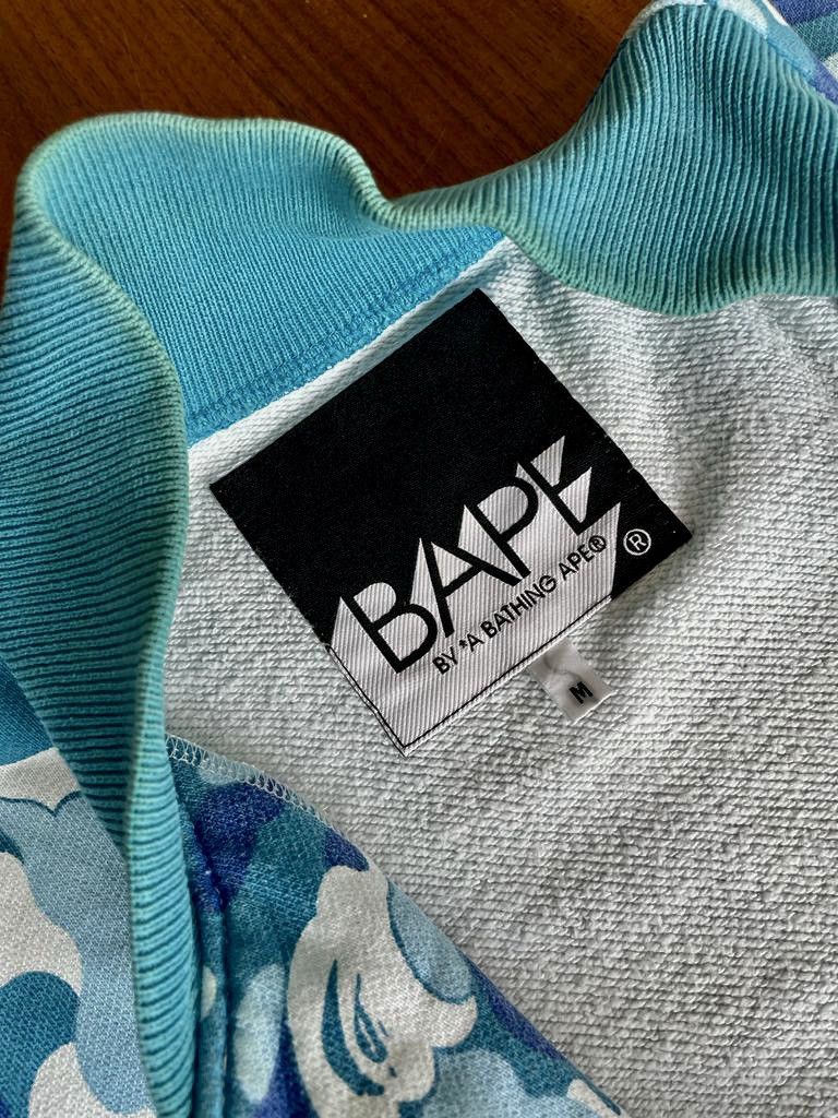Bape A Bathing Ape BAPE OG Blue ABC Camo Varsity Jacket Size US M / EU 48-50 / 2 - 3 Thumbnail