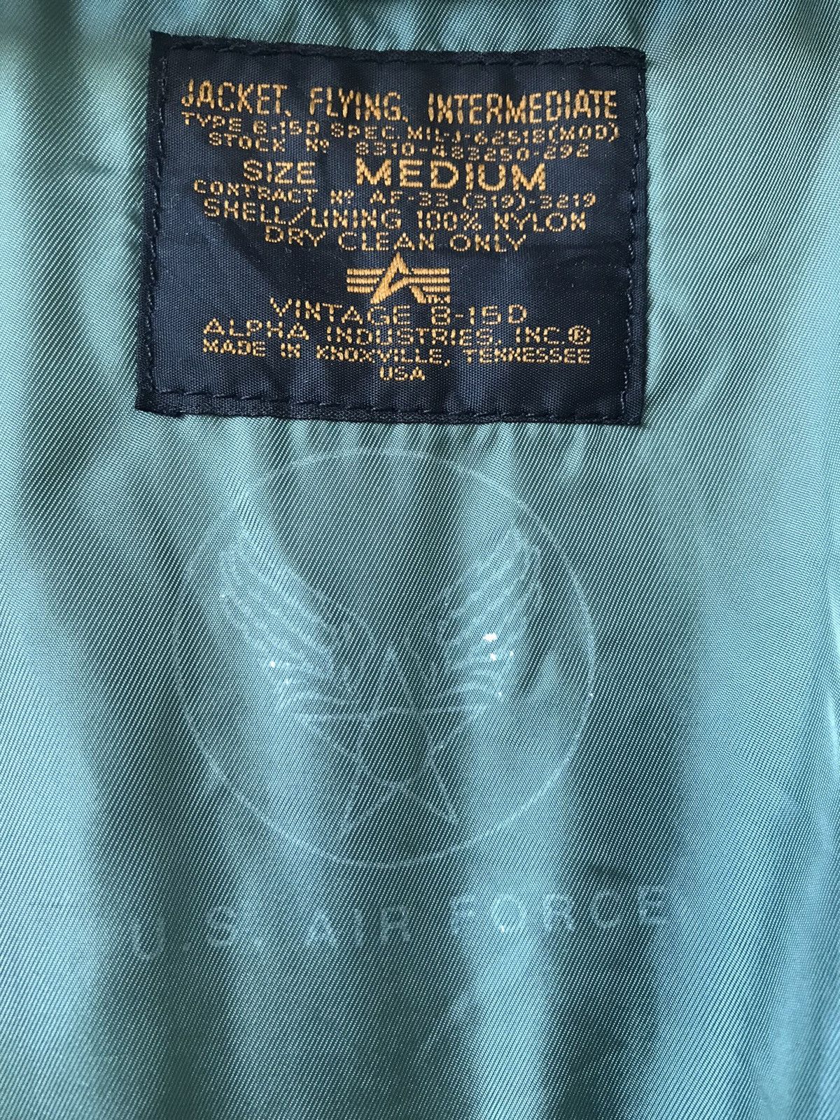 Avirex × Buzz Rickson's B-15D Avirex US Air Force Bomber Jacket Distressed Size US M / EU 48-50 / 2 - 18 Thumbnail