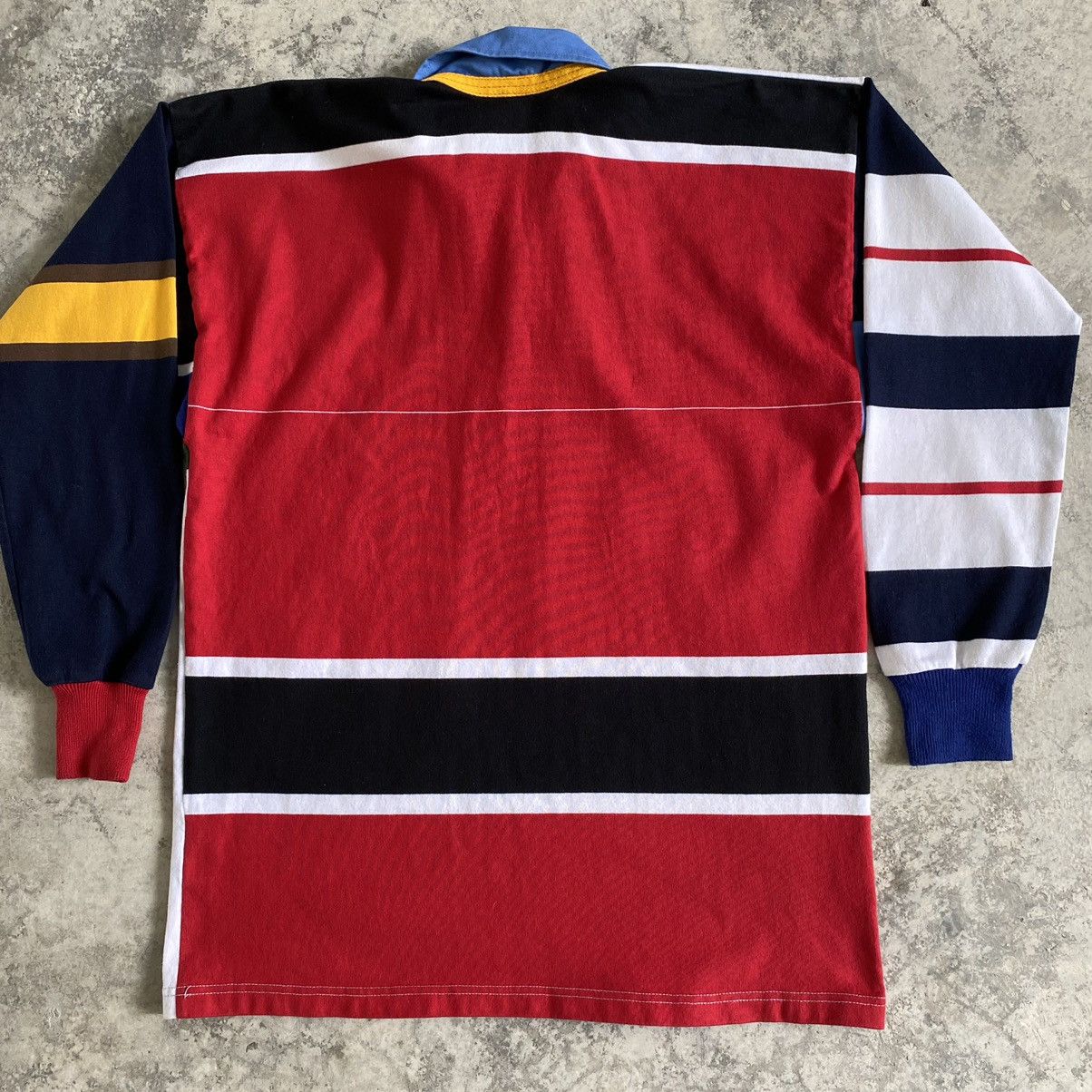 Vintage Canterbury Ugly Striped Rugby Shirt