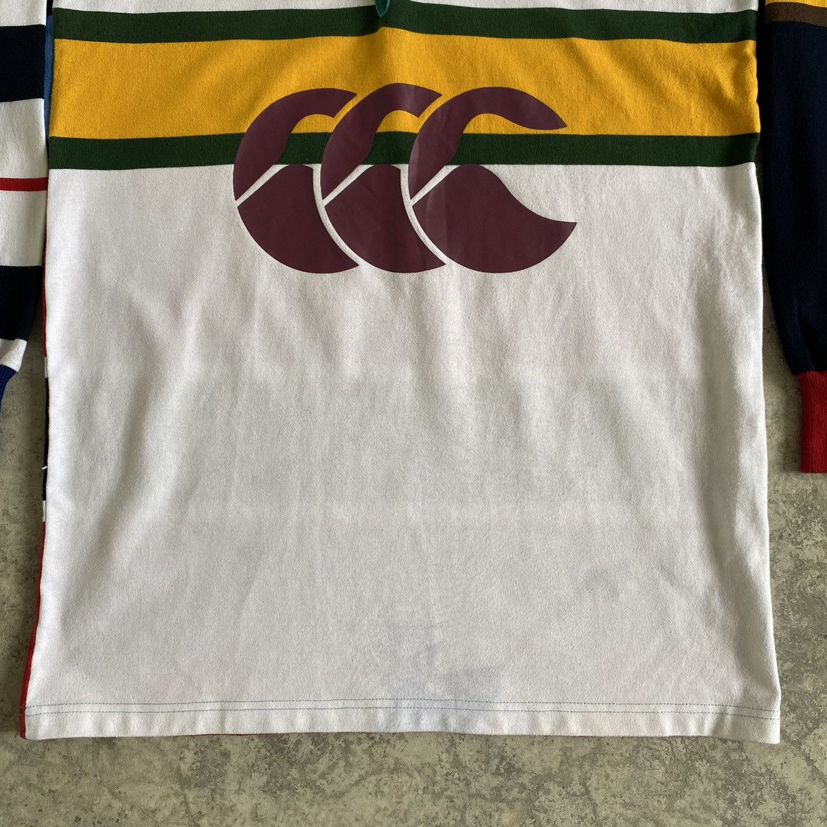 Canterbury of New Zealand Vintage Canterbury Ugly Striped Rugby Shirt Size US M / EU 48-50 / 2 - 3 Thumbnail