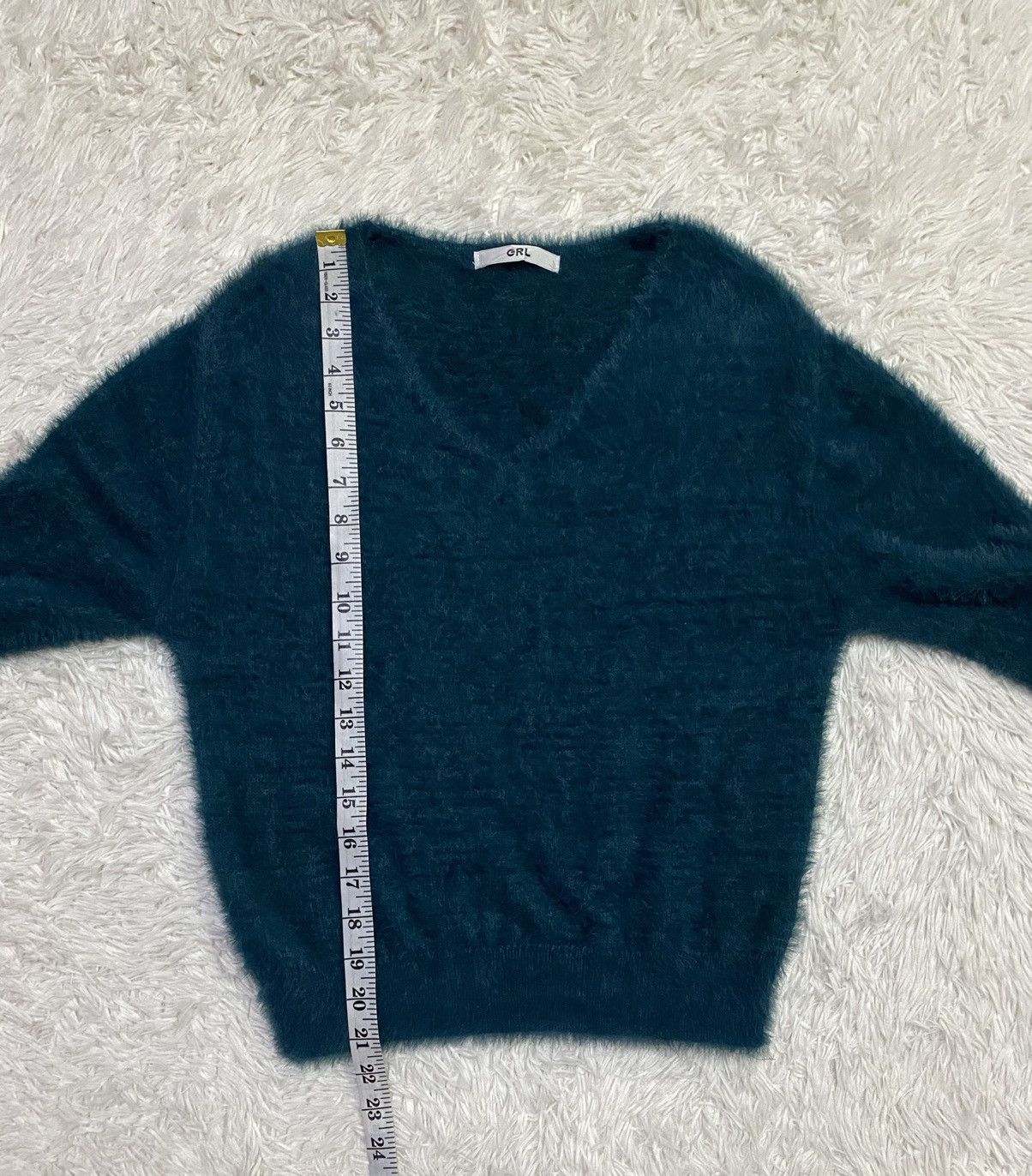 Japanese Brand GRL Luxury Cozy Fuzzy Like Mohair Sweater Pullover Size US S / EU 44-46 / 1 - 9 Thumbnail