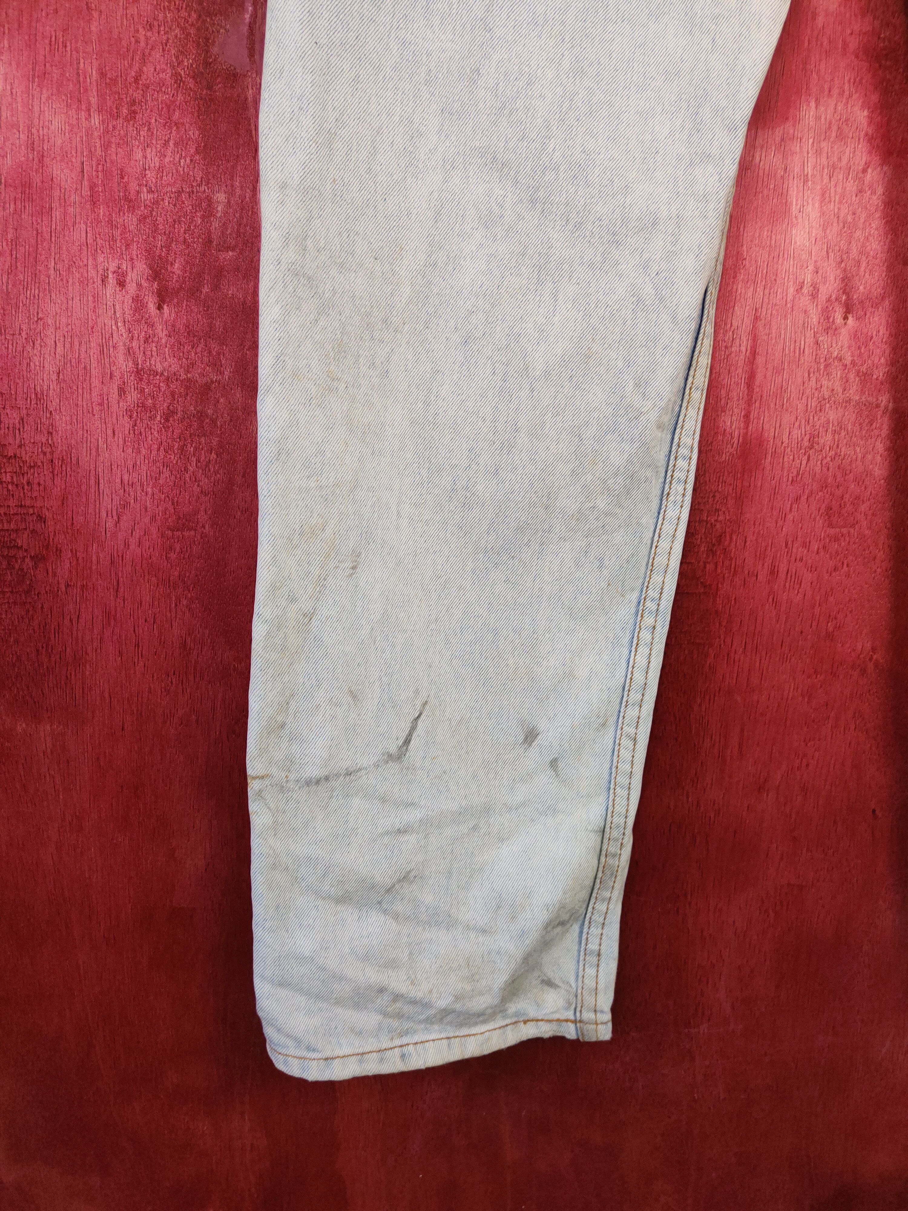 Japanese Brand Leyton House vintage distressed denim Jeans #4934 Size US 32 / EU 48 - 9 Thumbnail