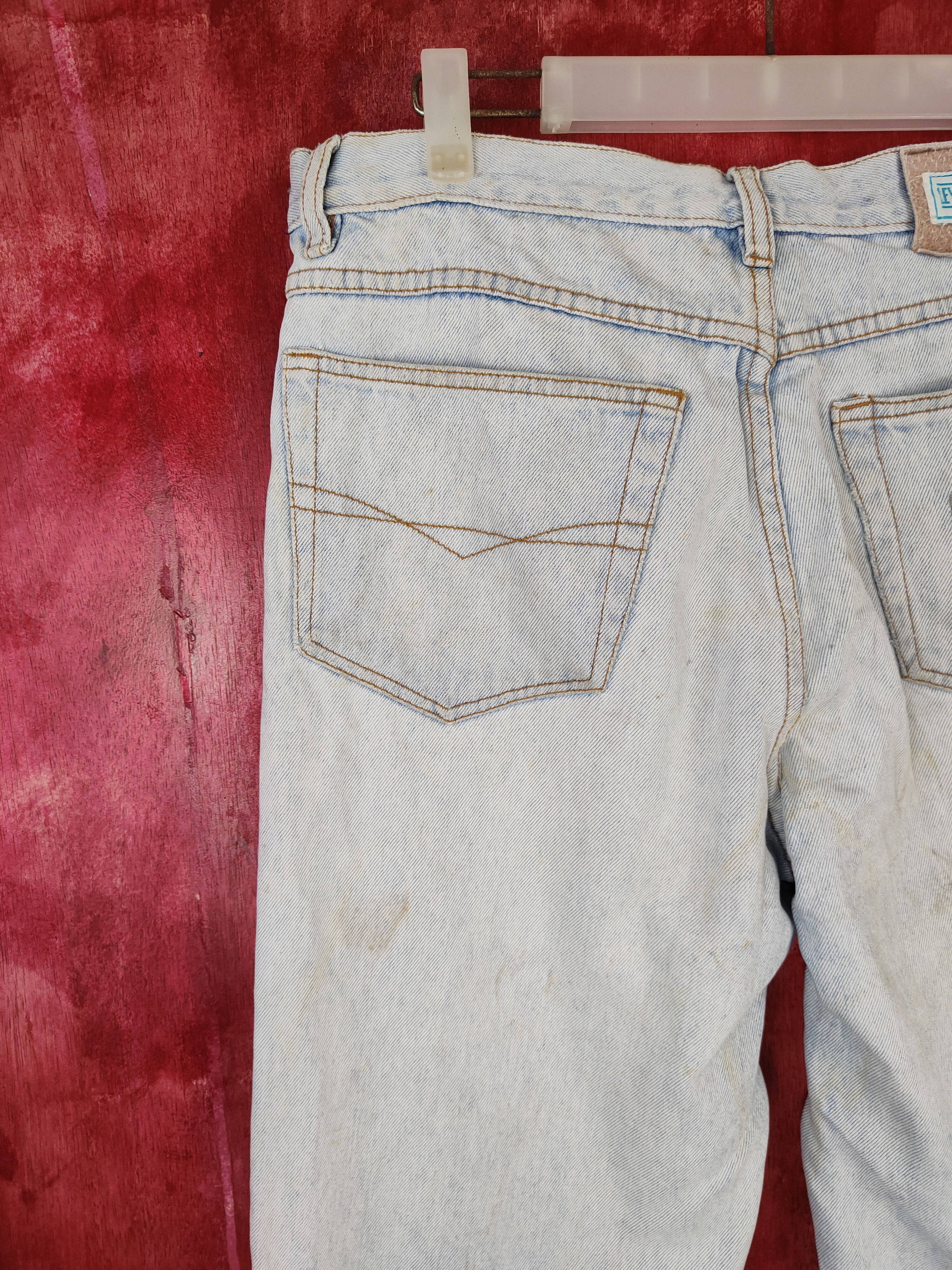 Japanese Brand Leyton House vintage distressed denim Jeans #4934 Size US 32 / EU 48 - 8 Thumbnail