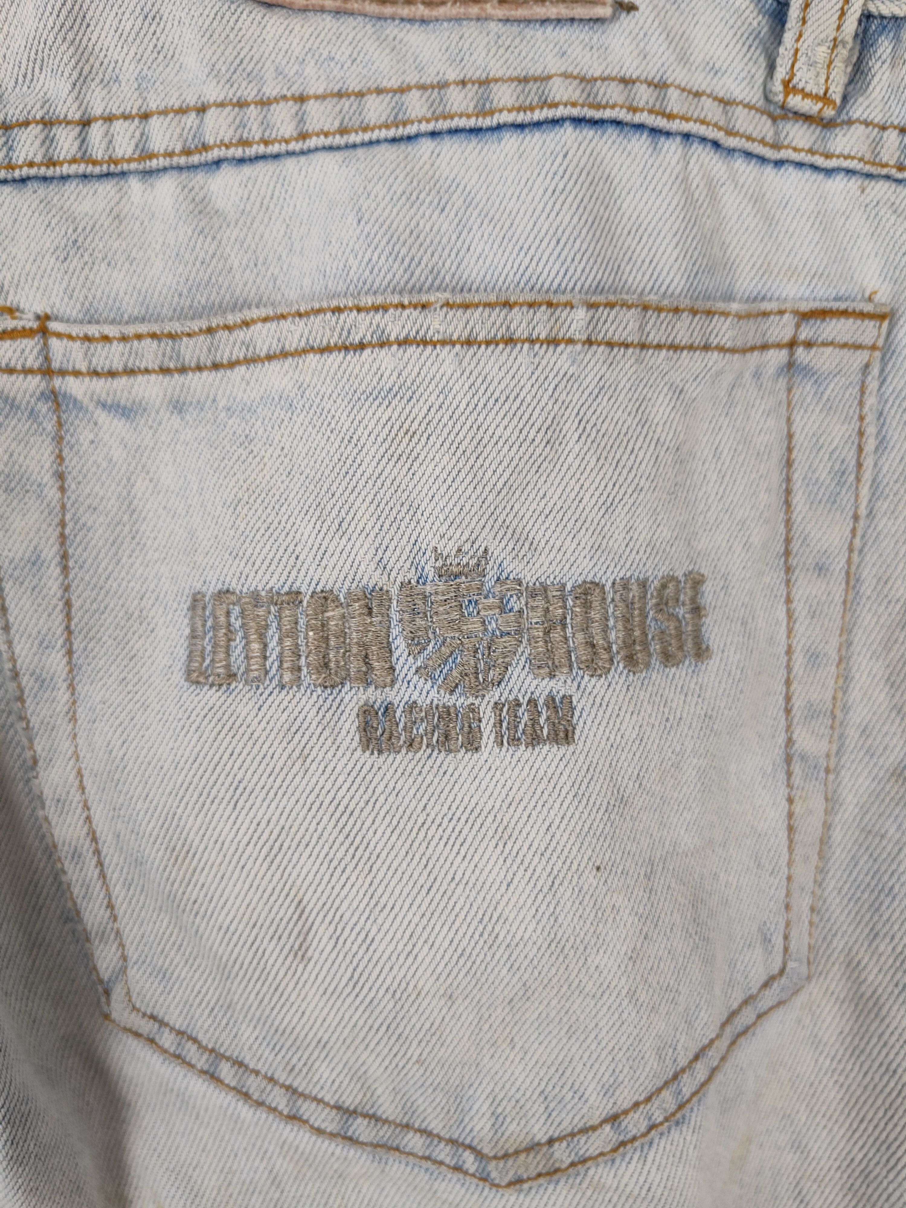 Japanese Brand Leyton House vintage distressed denim Jeans #4934 Size US 32 / EU 48 - 10 Thumbnail