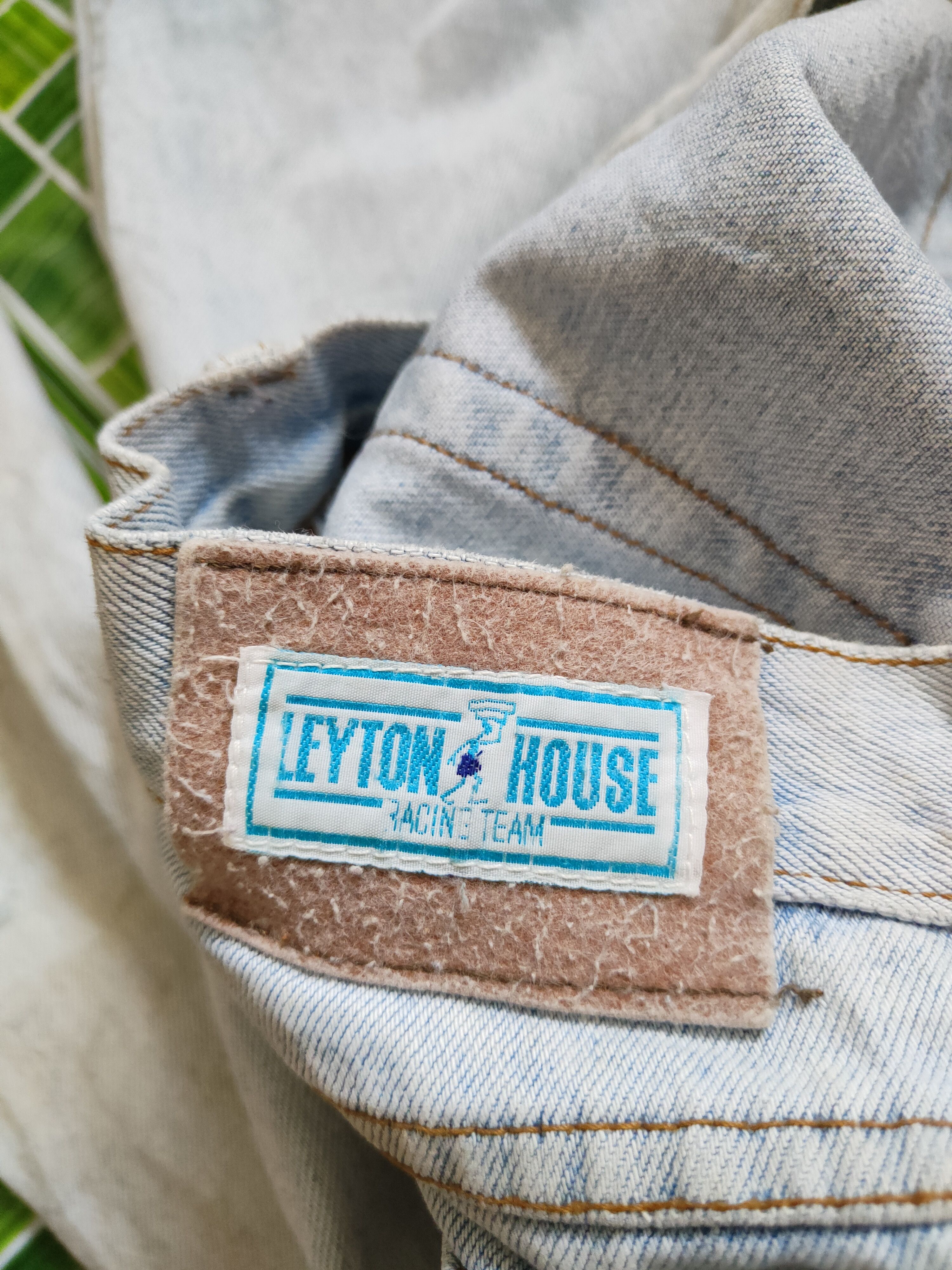 Japanese Brand Leyton House vintage distressed denim Jeans #4934 Size US 32 / EU 48 - 14 Thumbnail