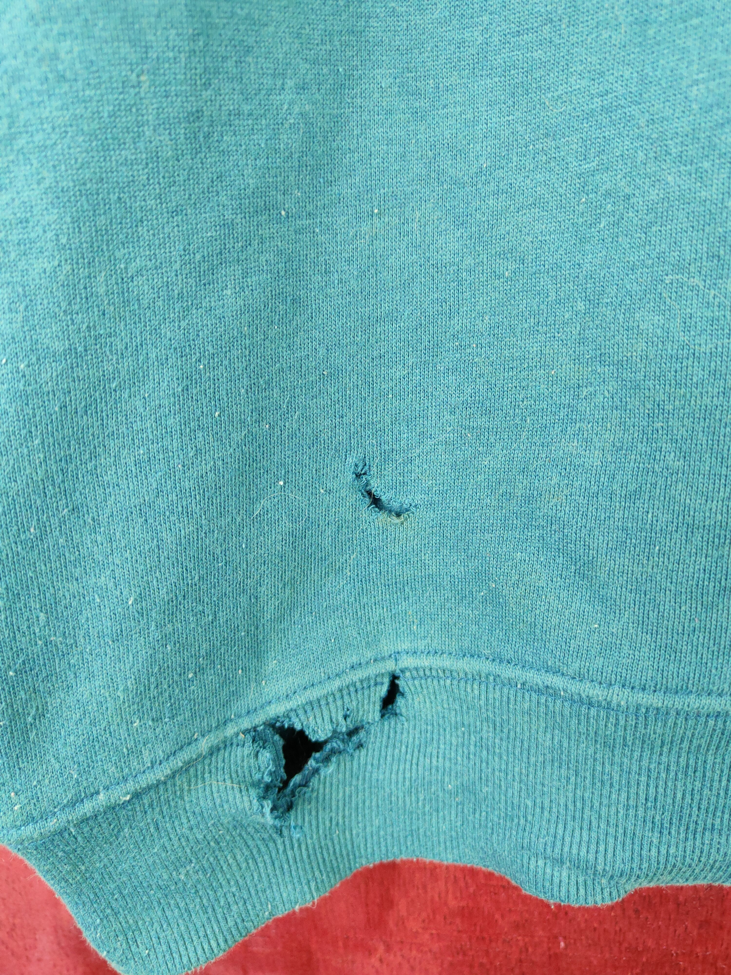 Japanese Brand NEV Surfboards Green distressed Sweatshirt #4807 Size US L / EU 52-54 / 3 - 10 Thumbnail