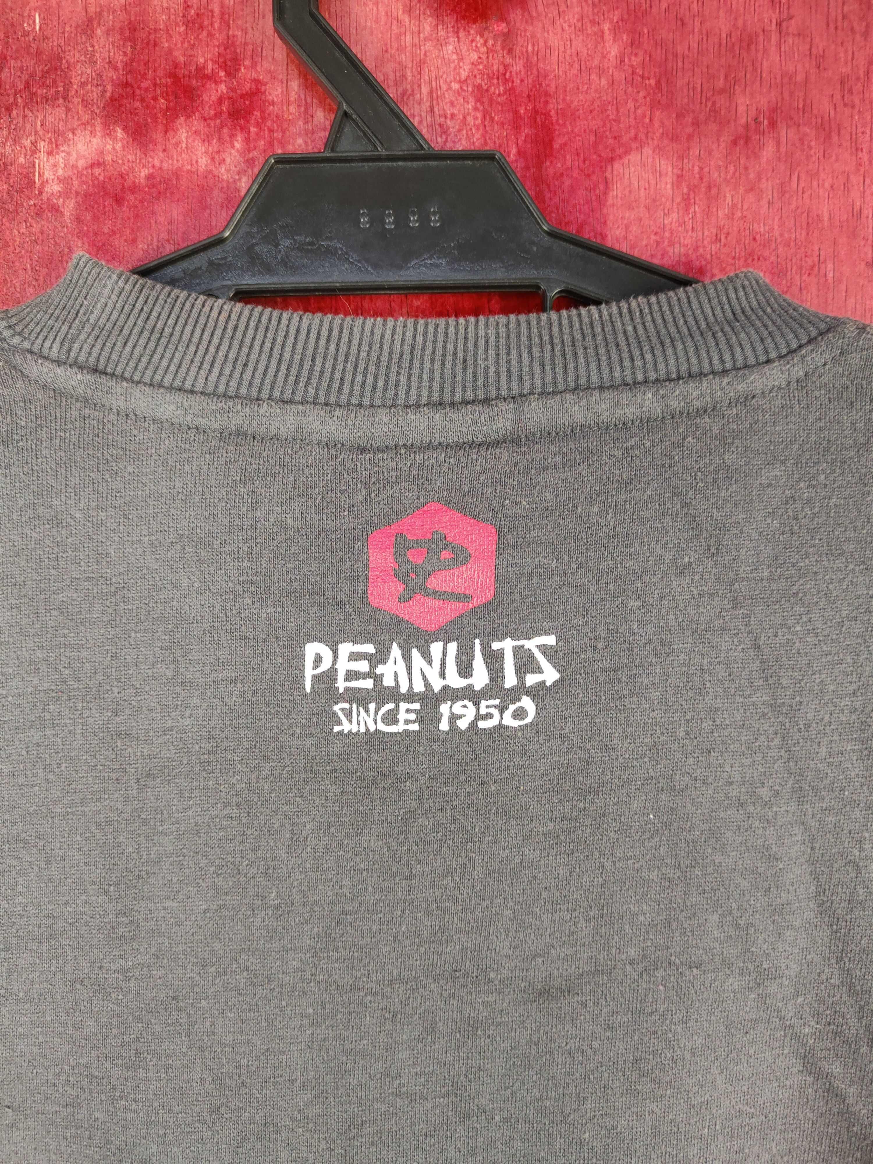 Japanese Brand × Peanuts Peanuts (Snoopy) Gray faded japan sweatshirt Sweater #4706 Size US S / EU 44-46 / 1 - 7 Thumbnail