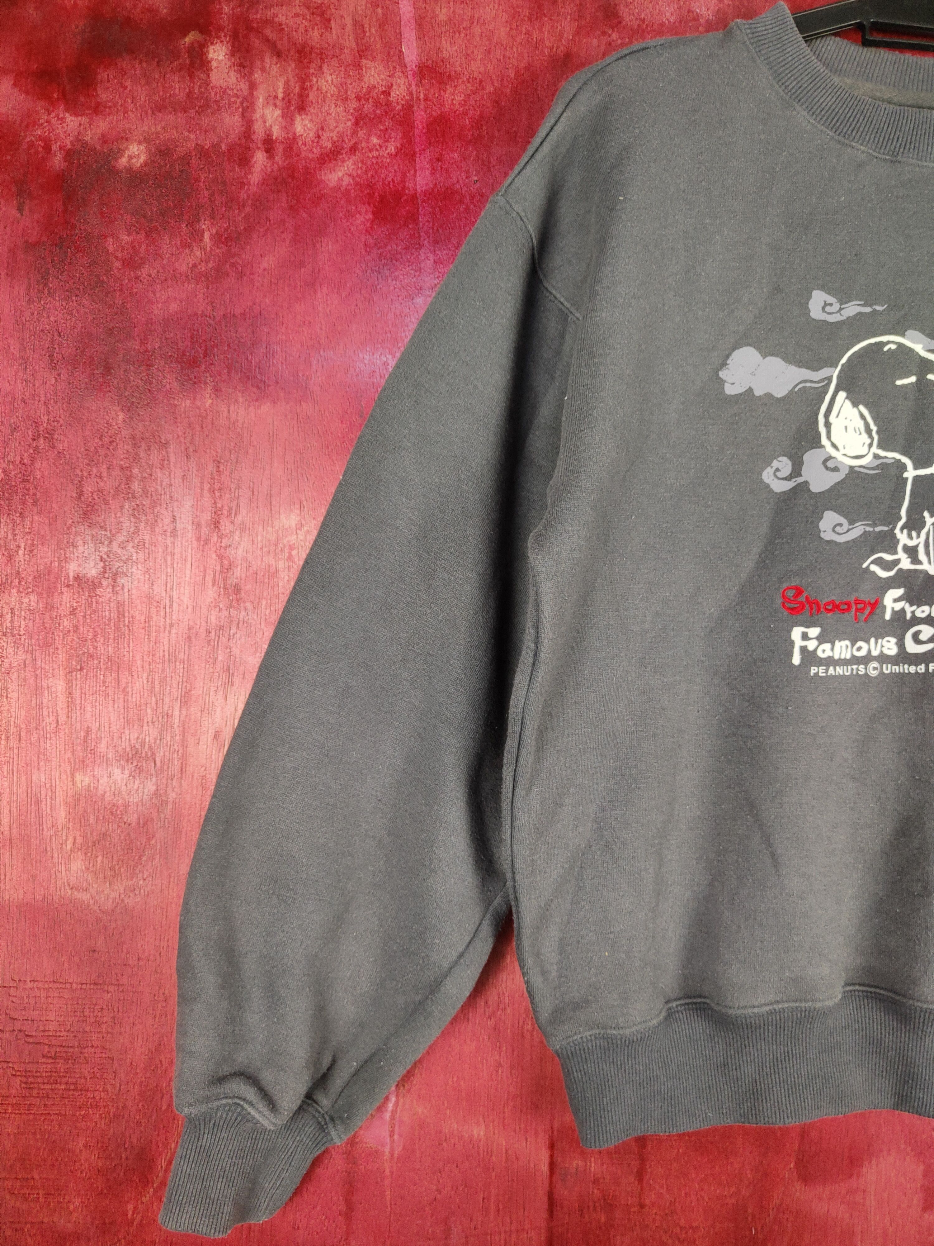 Japanese Brand × Peanuts Peanuts (Snoopy) Gray faded japan sweatshirt Sweater #4706 Size US S / EU 44-46 / 1 - 4 Thumbnail