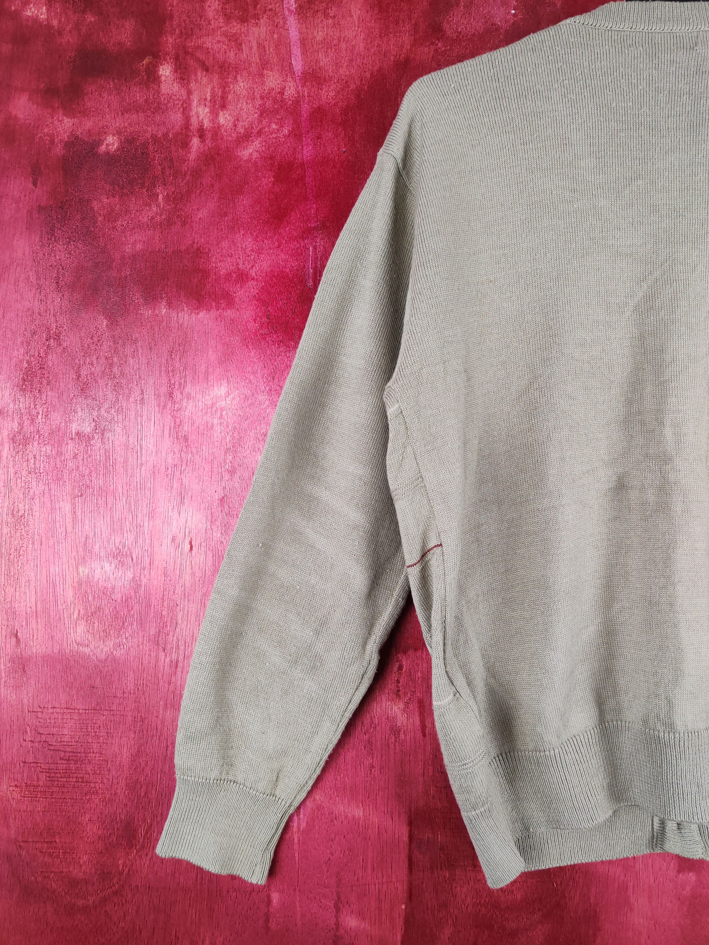 Japanese Brand Vitesse Gray Knitwear cardigan vintage japan #S327 Size US M / EU 48-50 / 2 - 6 Thumbnail