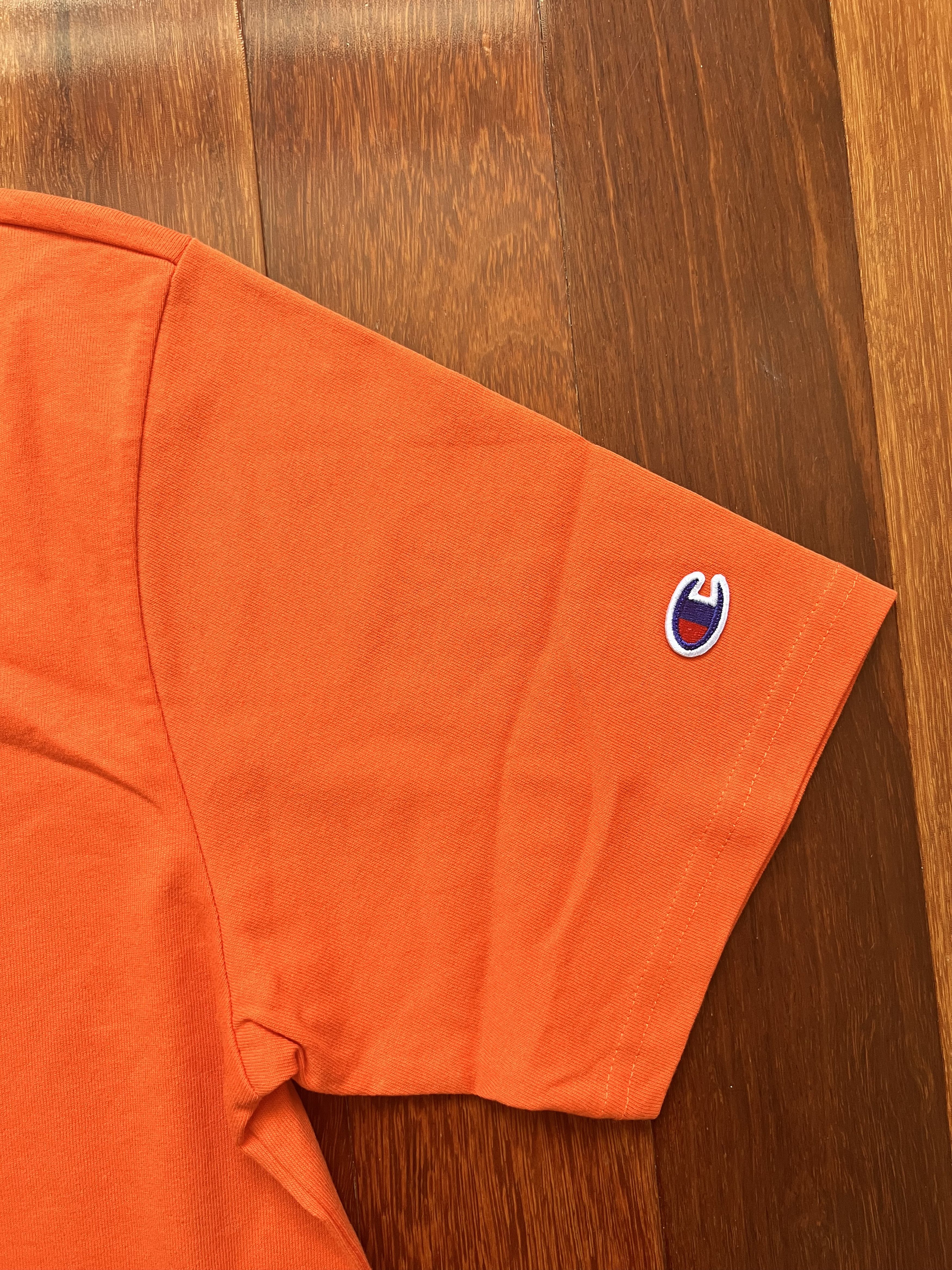 Beams Plus × Champion 💚 SS19 Beams x Champion Tokyo Logo Tee Orange Medium NEW Size US M / EU 48-50 / 2 - 7 Thumbnail