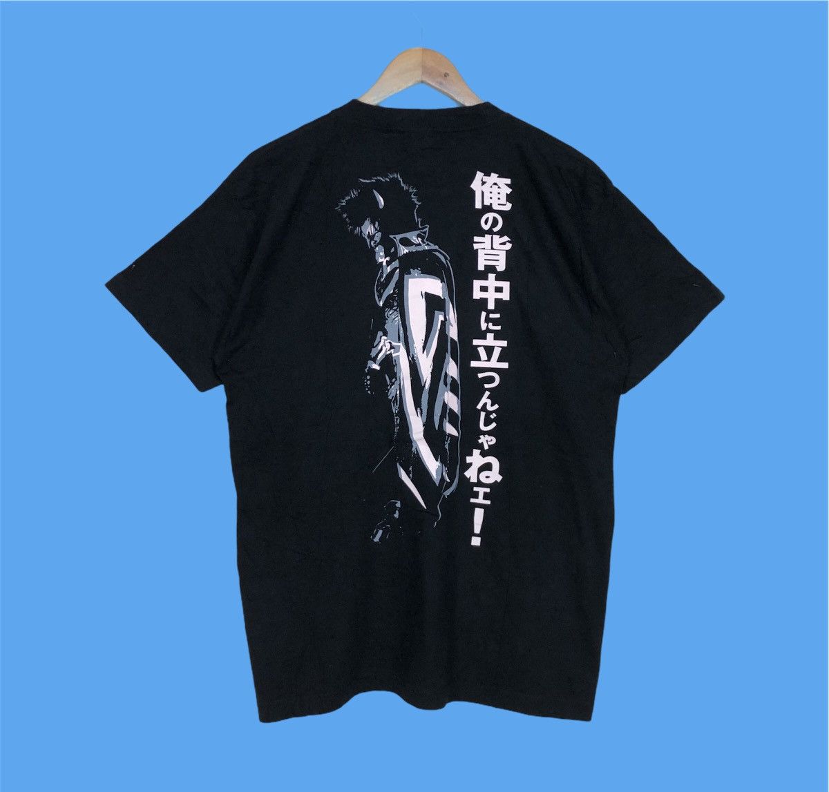 Vintage 00s Japanese Anime Zebraman T Shirt Large Size