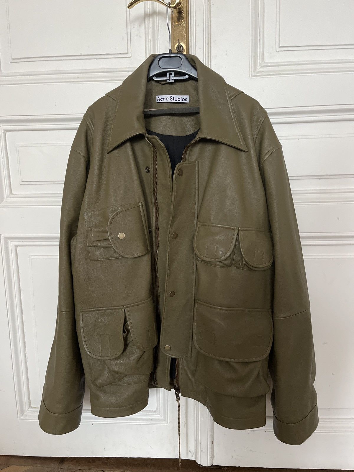 Acne Studios ACNE STUDIOS LUXTON S/S 22 MULTI POCKET LEATHER Acne Studios ACNE STUDIOS LUXTON S/S 22 MULTI POCKET LEATHER