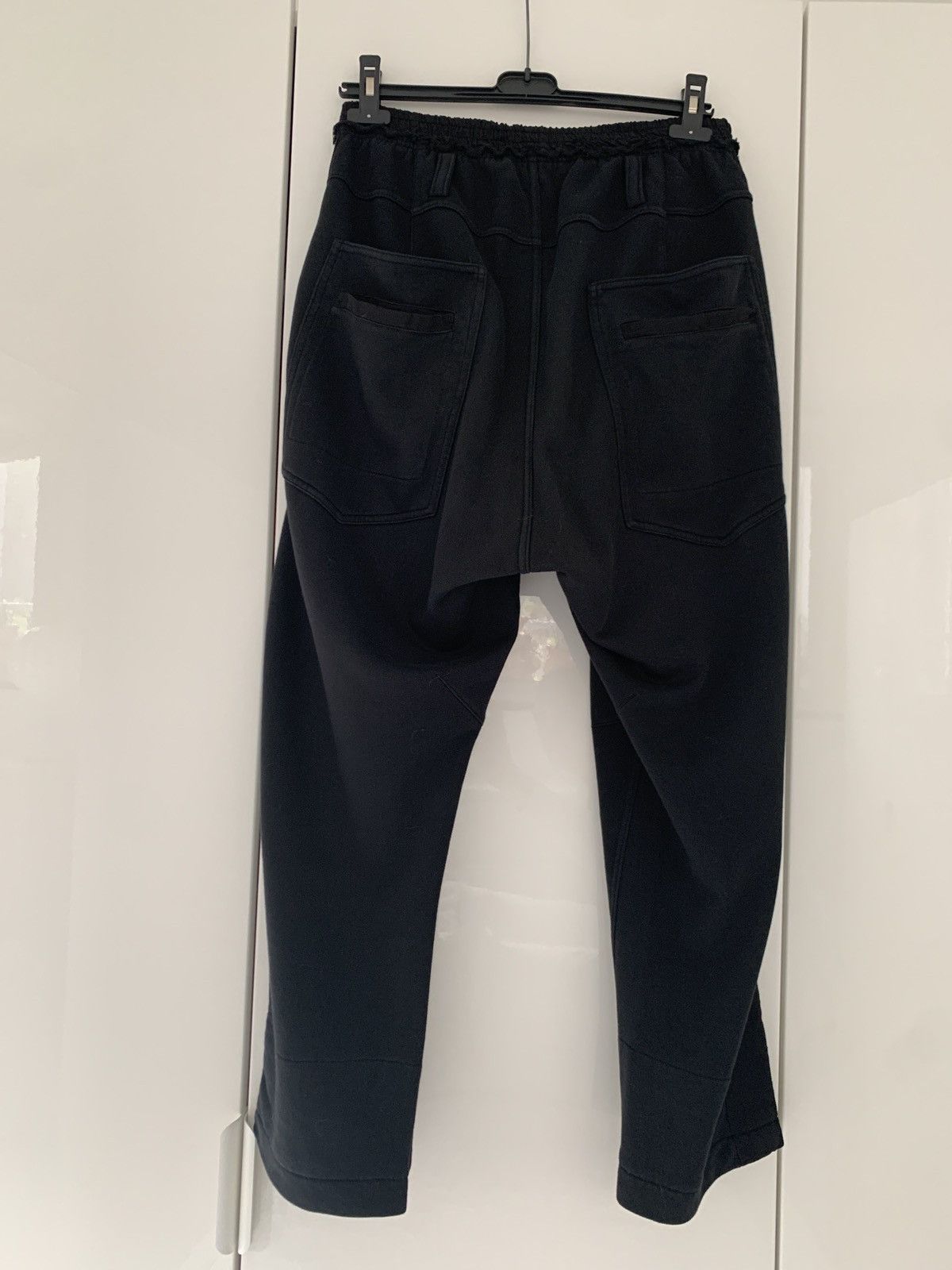 Haider Ackermann Haider Ackermann Black Perth Jogger Taxedo Pants Size US 33 - 3 Thumbnail