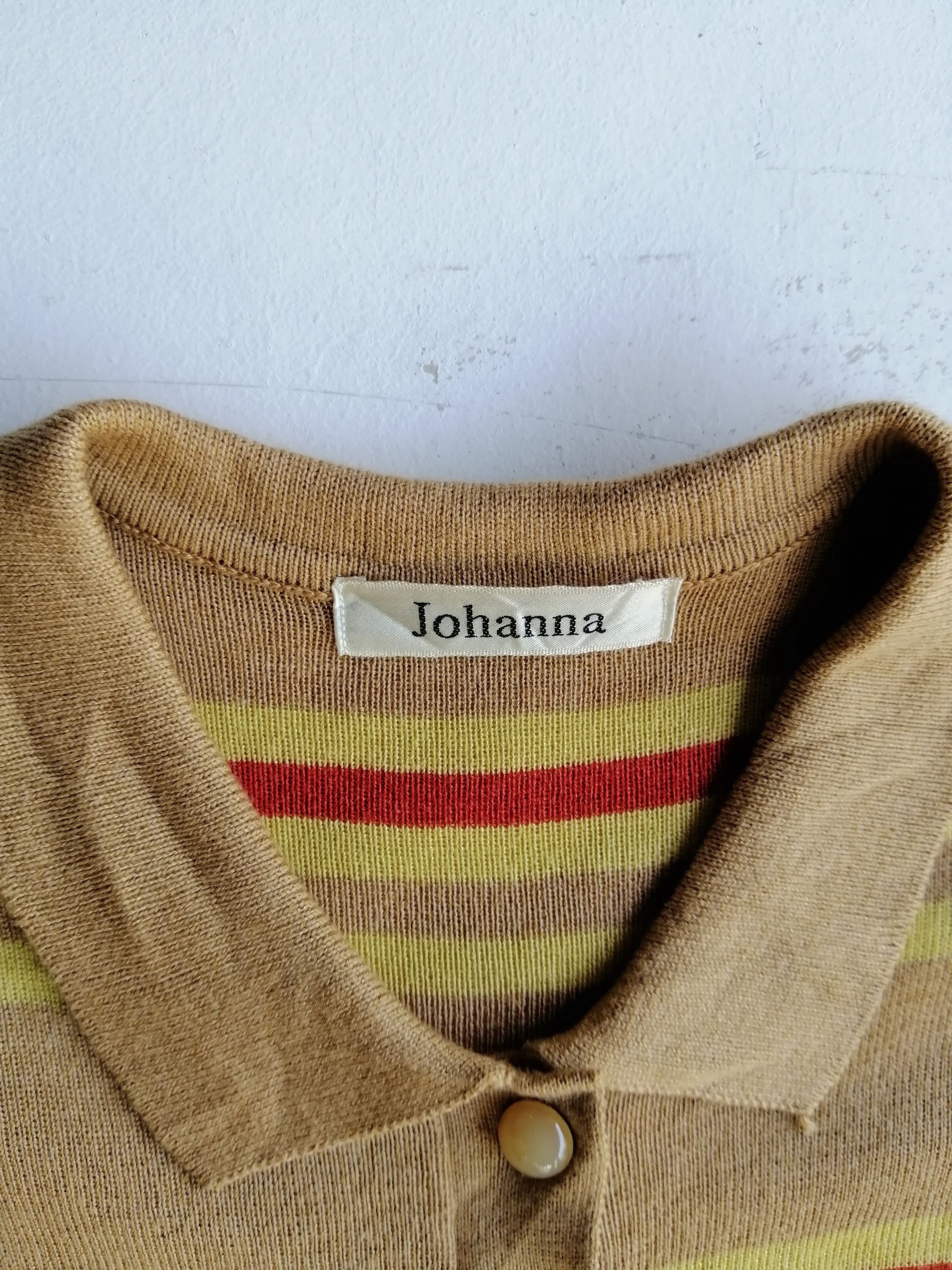 Designer × Vintage Vintage Johanna Striped Knitwear Size US S / EU 44-46 / 1 - 5 Thumbnail
