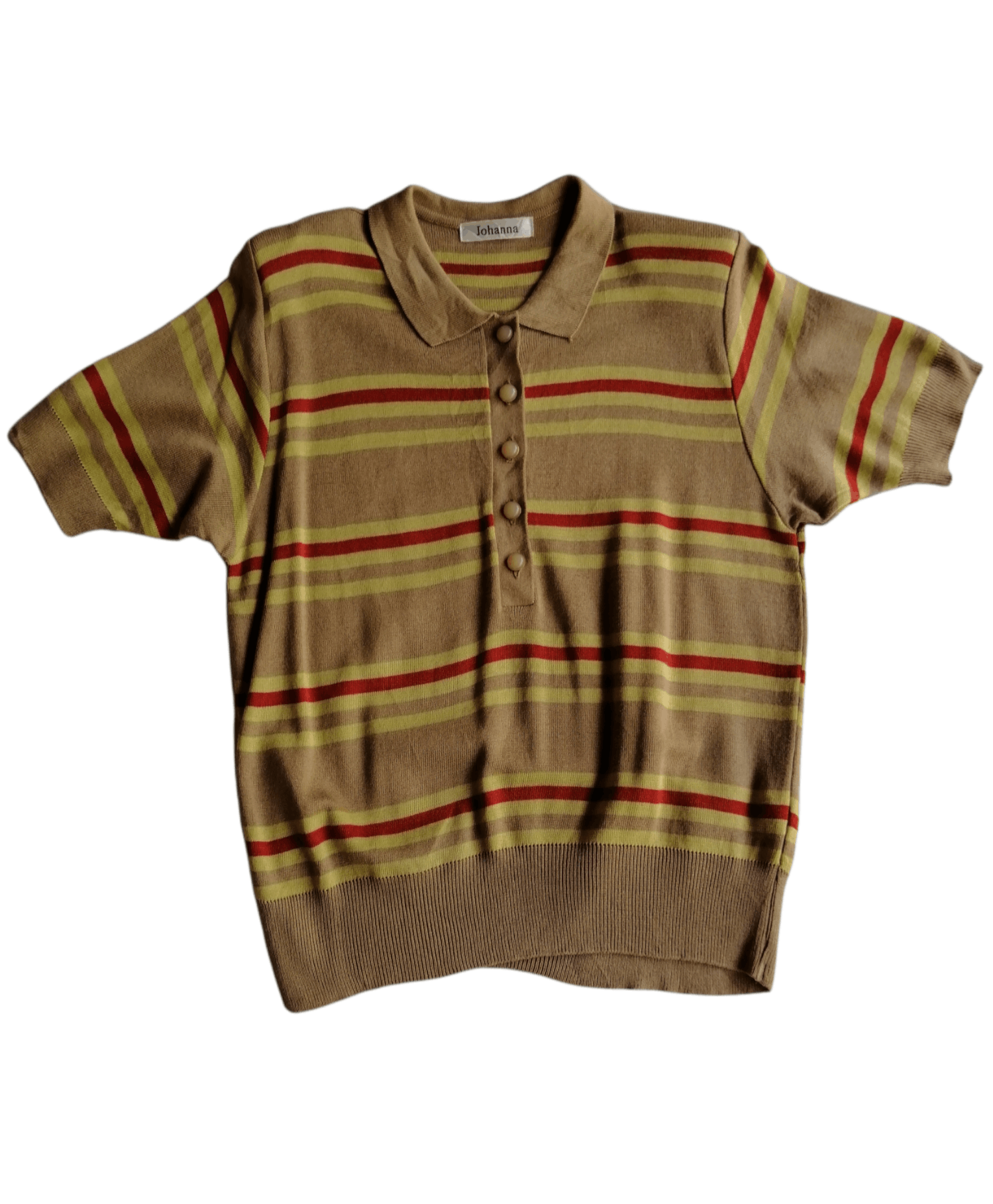 Designer × Vintage Vintage Johanna Striped Knitwear Size US S / EU 44-46 / 1 - 1 Thumbnail