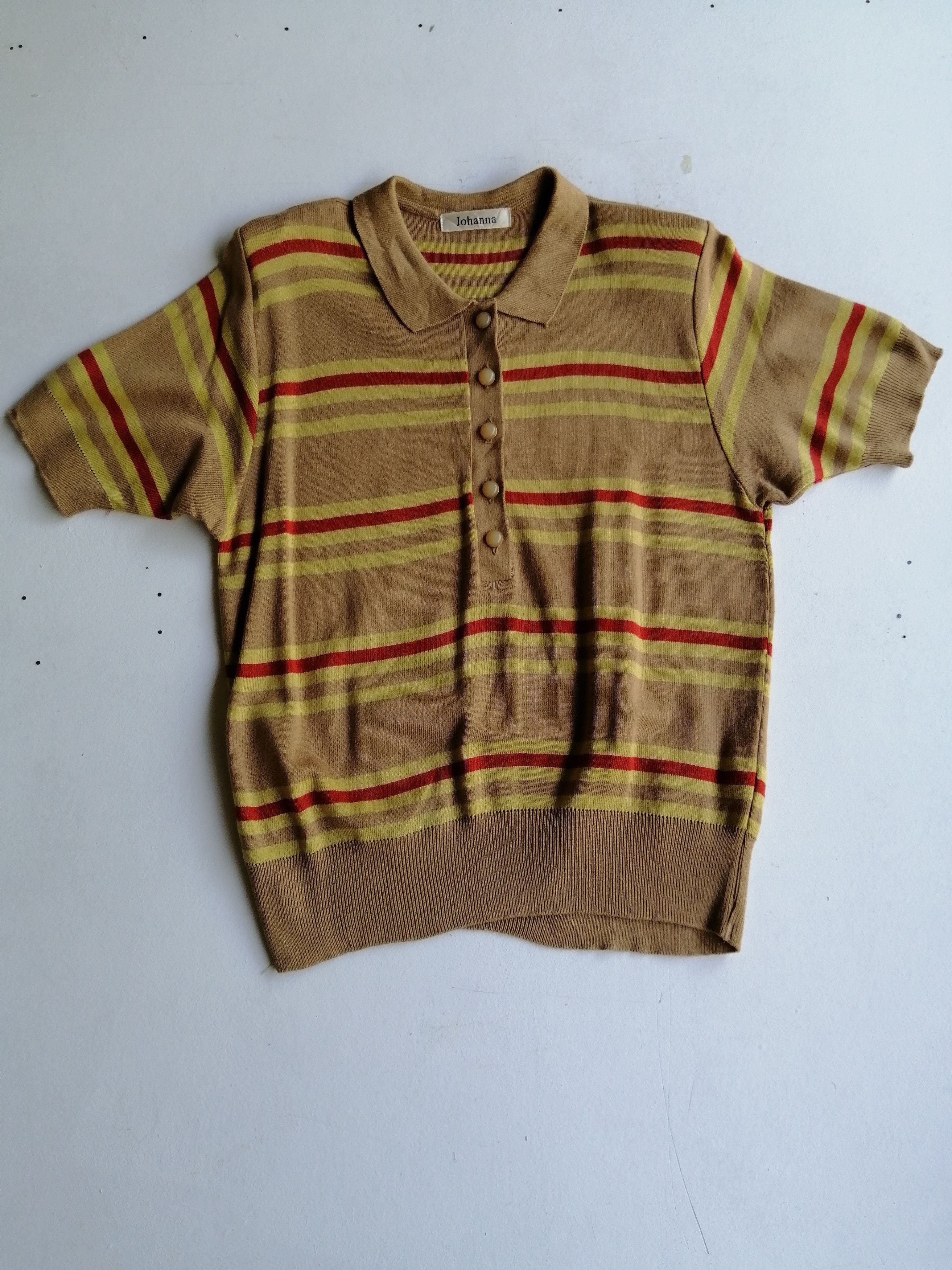 Designer × Vintage Vintage Johanna Striped Knitwear Size US S / EU 44-46 / 1 - 2 Thumbnail